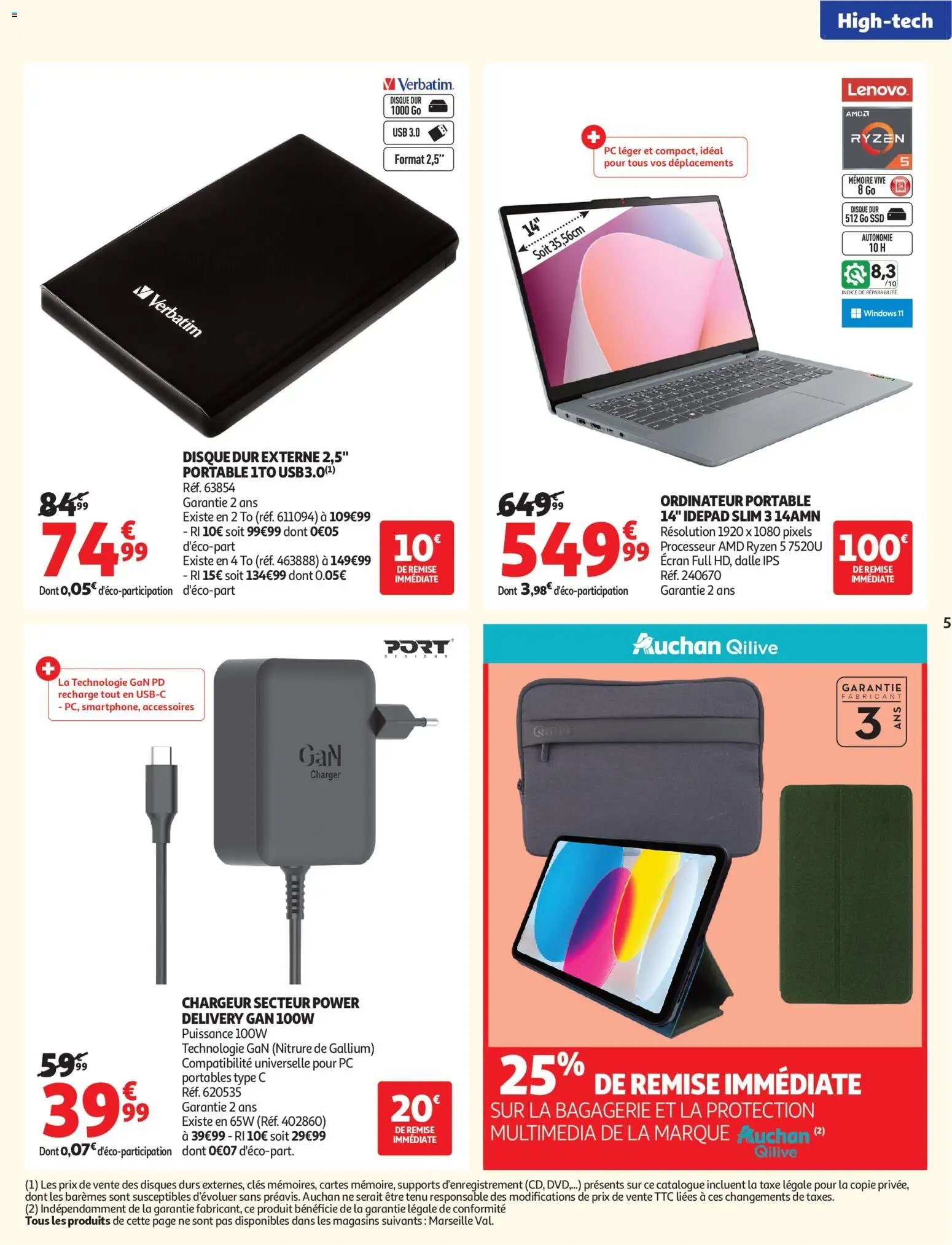 Auchan folder van 18.08.2026 Auchan Promos rentrée étudiants