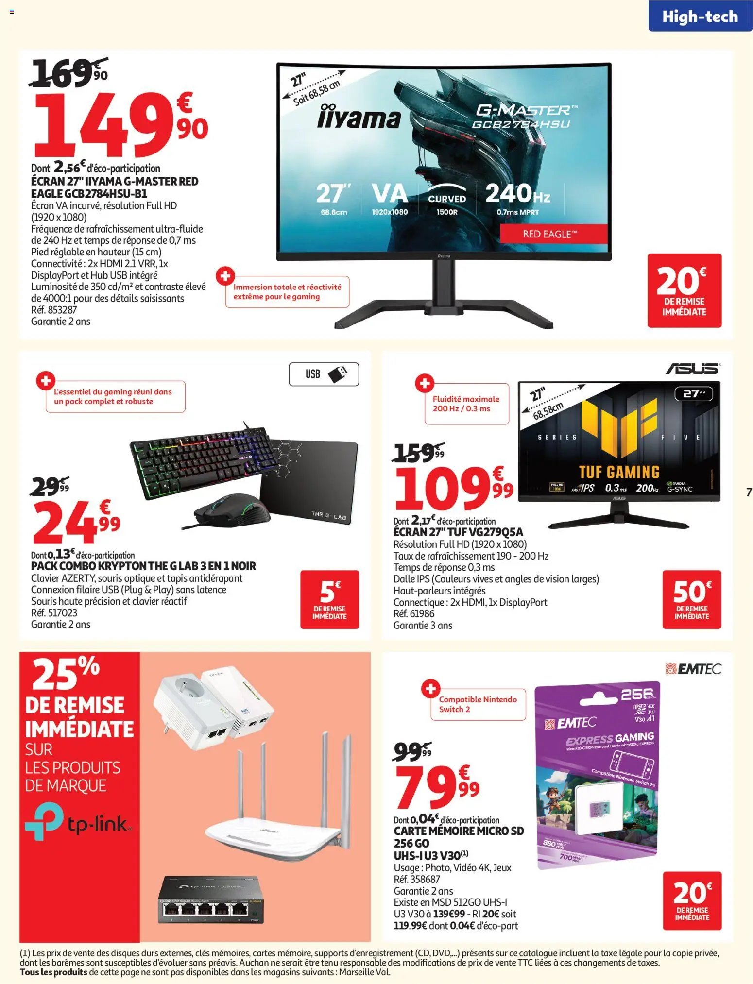 Auchan folder van 18.08.2026 Auchan Promos rentrée étudiants
