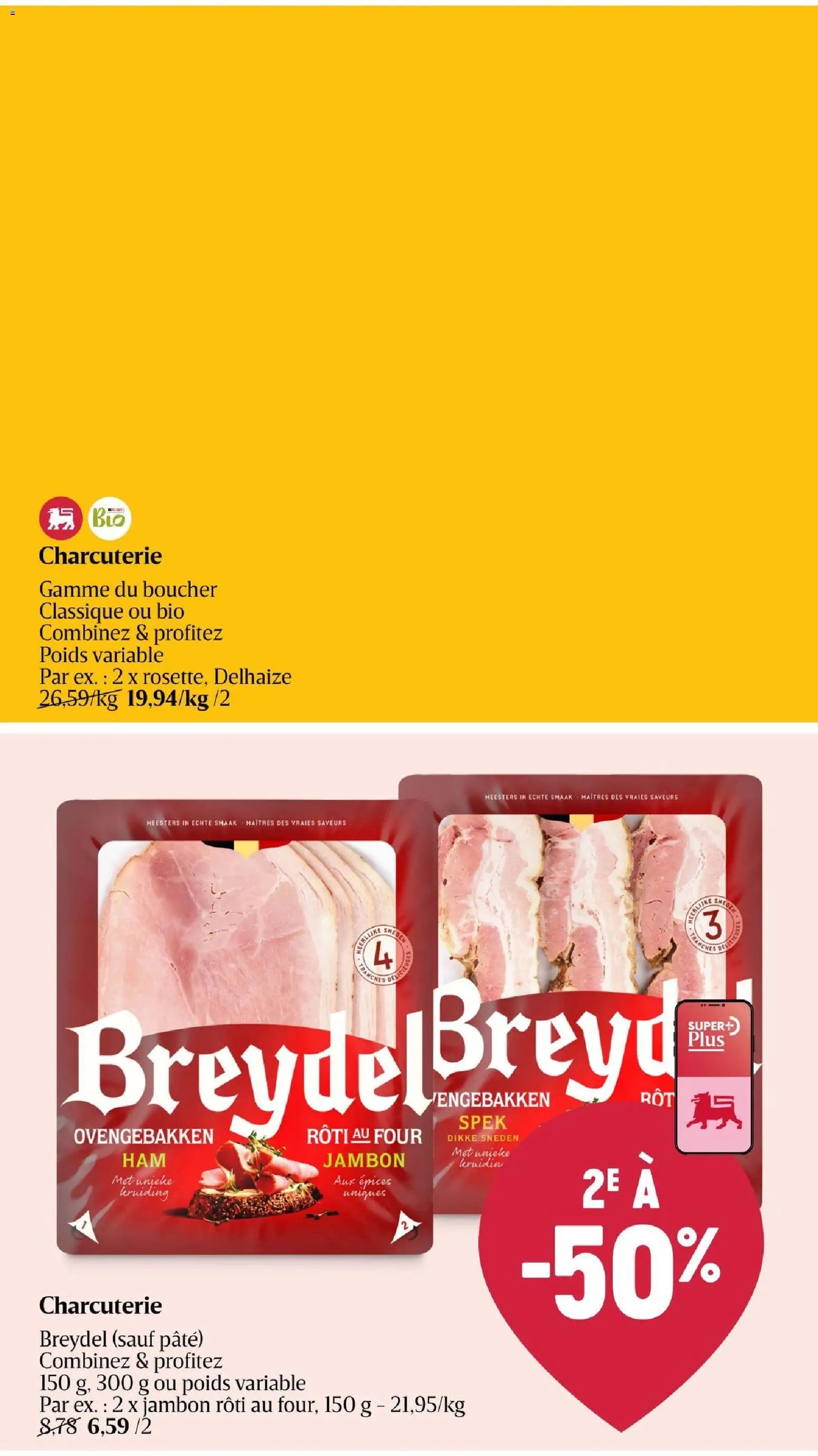 Delhaize folder van 01.10.2026 Delhaize folder semaine 40