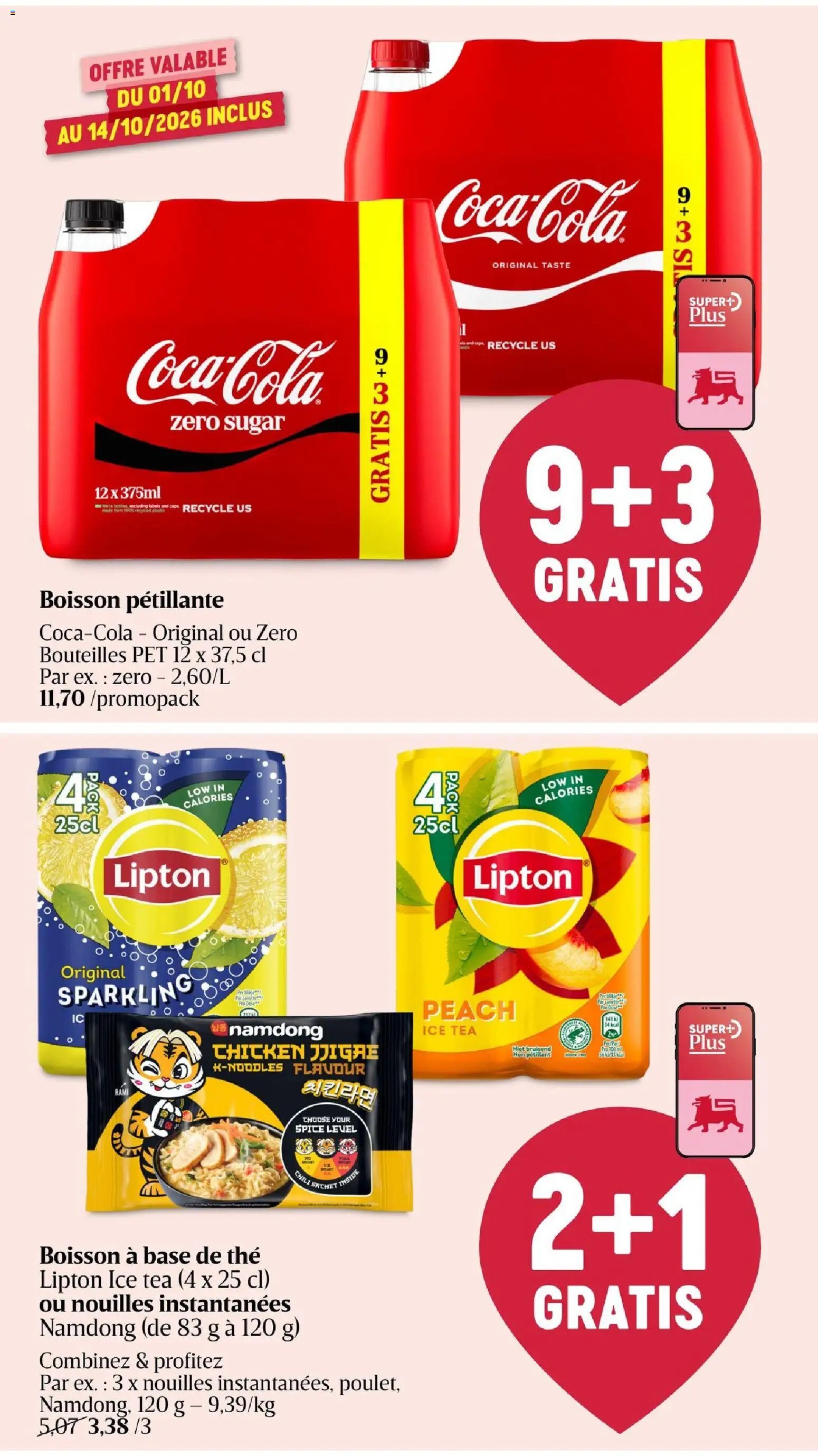 Delhaize folder van 01.10.2026 Delhaize folder semaine 40