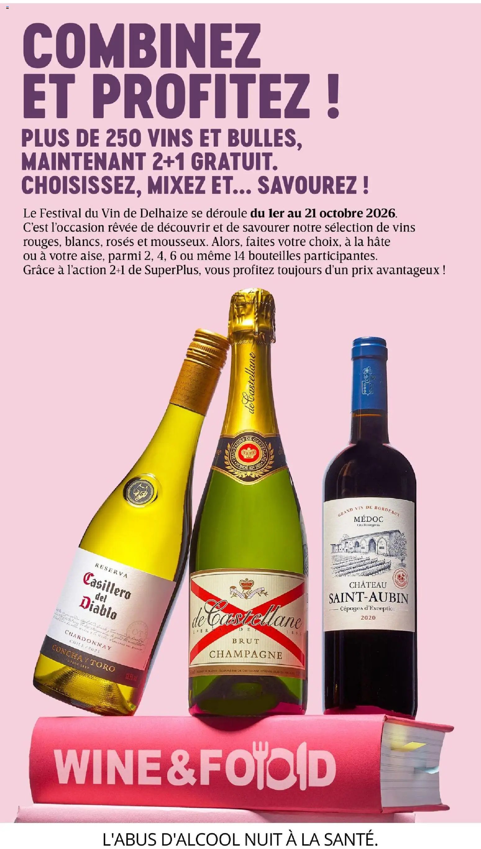 Delhaize folder van 01.10.2026 Delhaize folder semaine 40