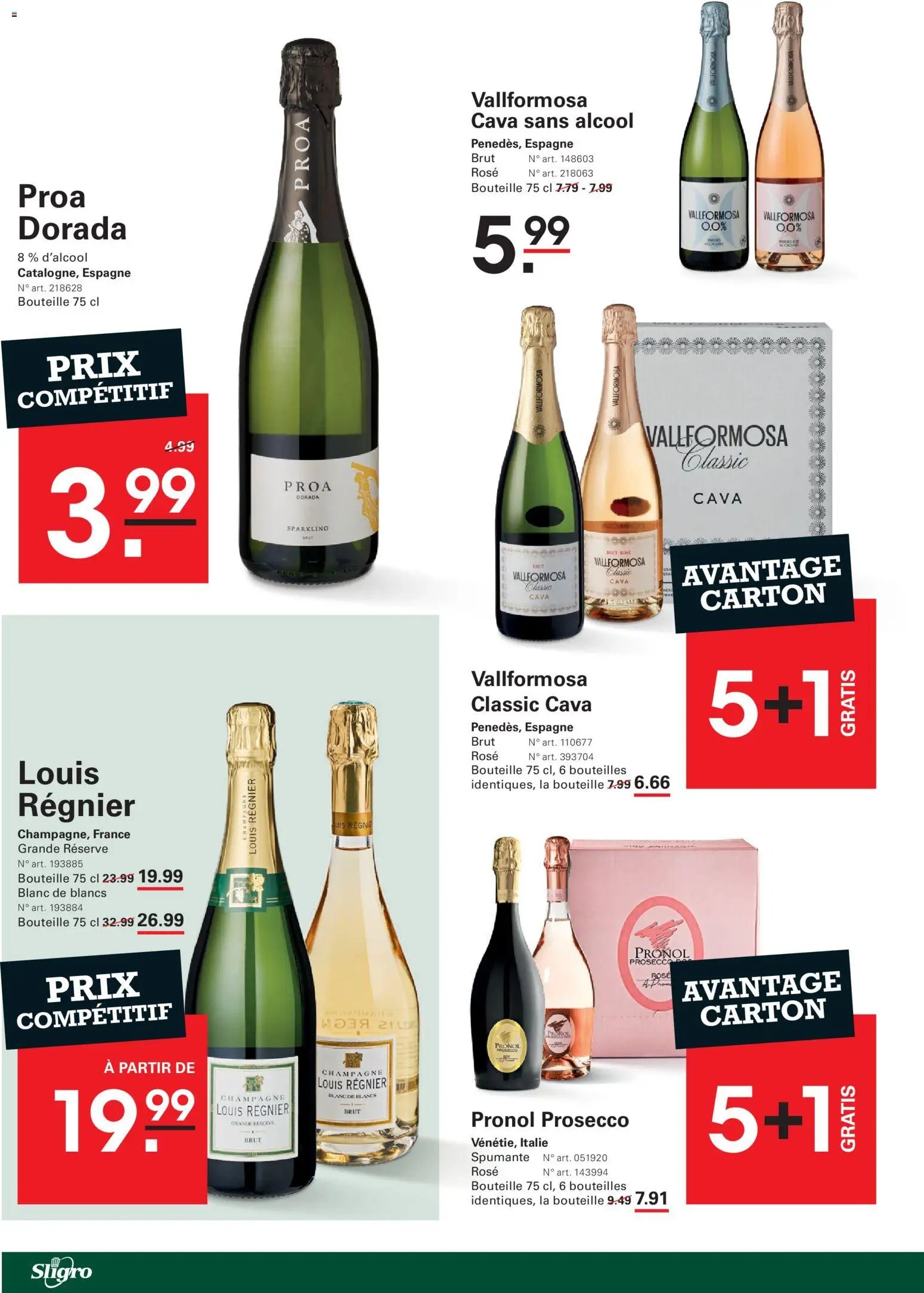 Sligro folder vanaf 29/10/2026