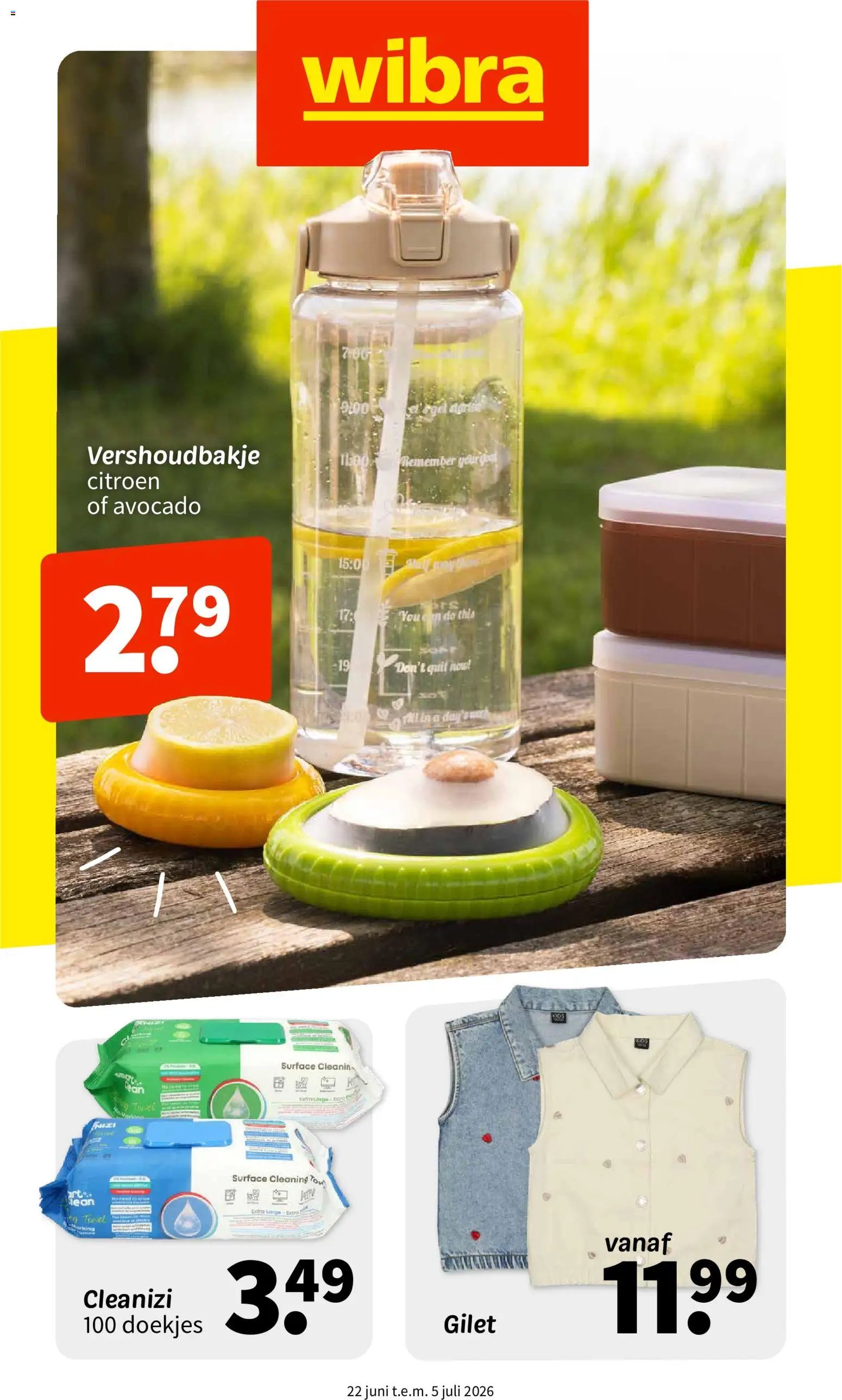 Wibra folder van 22.06.2026 Wibra Folder