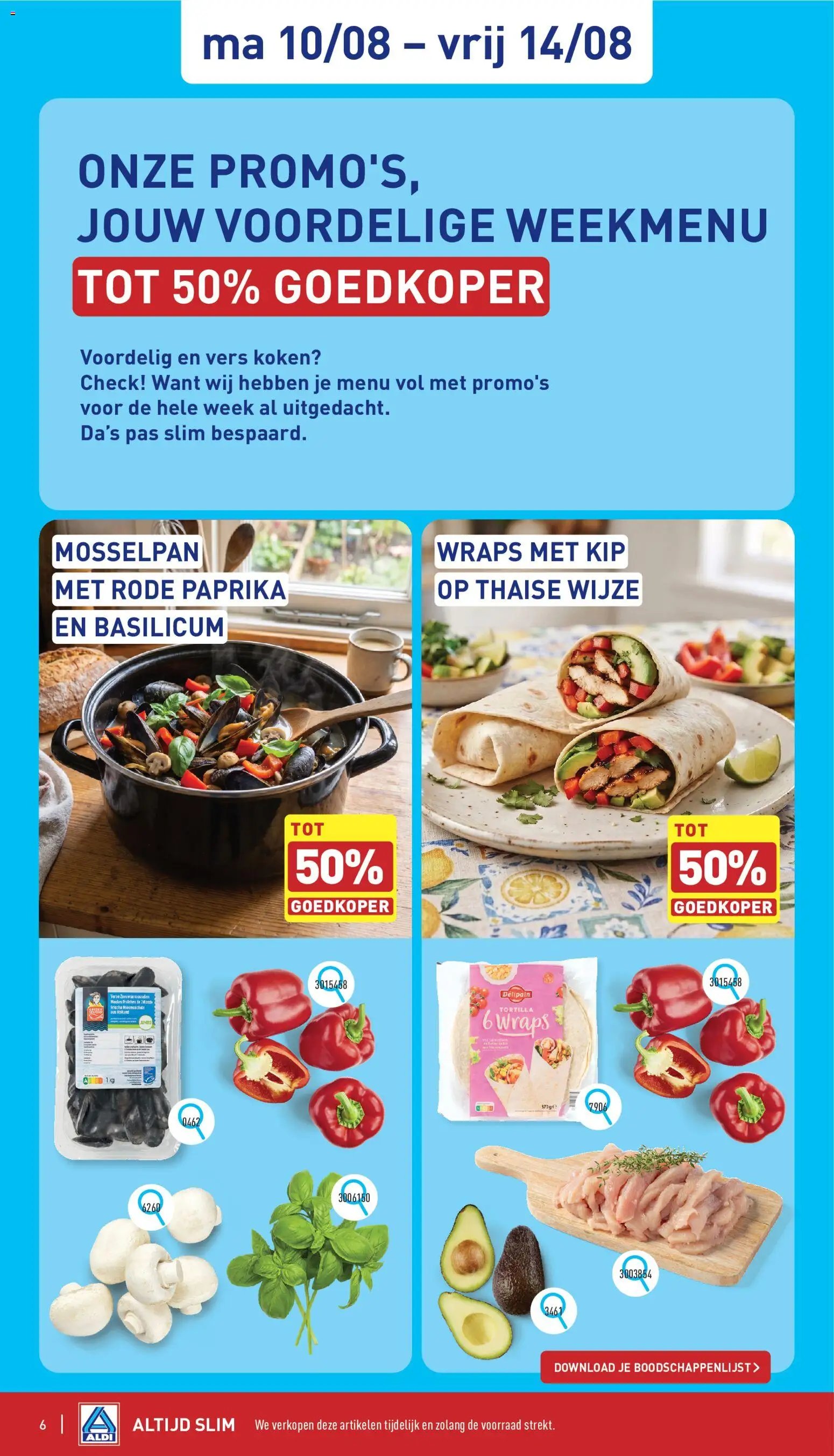 Aldi folder van 10.08.2026 Aldi folder week 33