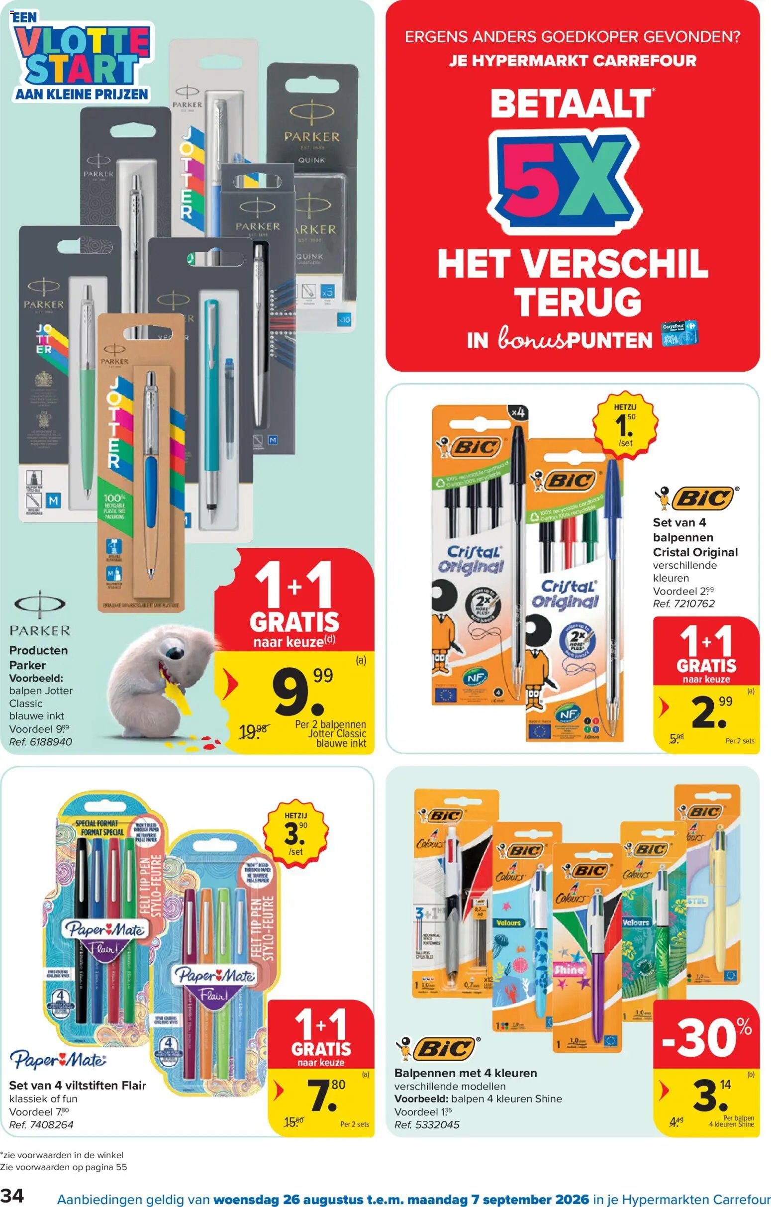 Carrefour folder van 26.08.2026 Carrefour folder week 35