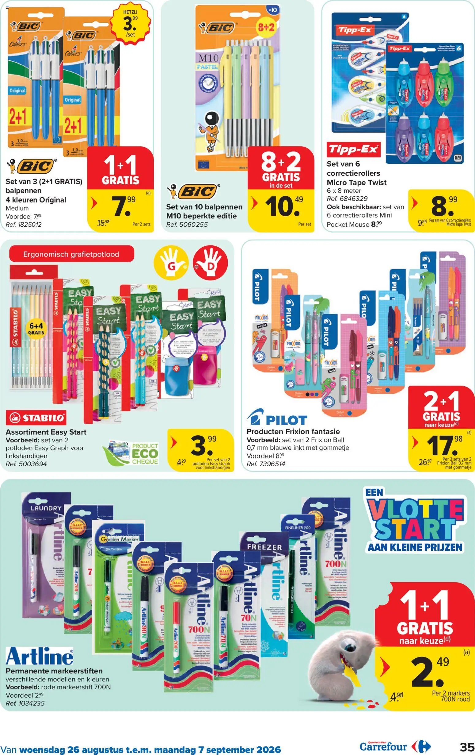 Carrefour folder van 26.08.2026 Carrefour folder week 35