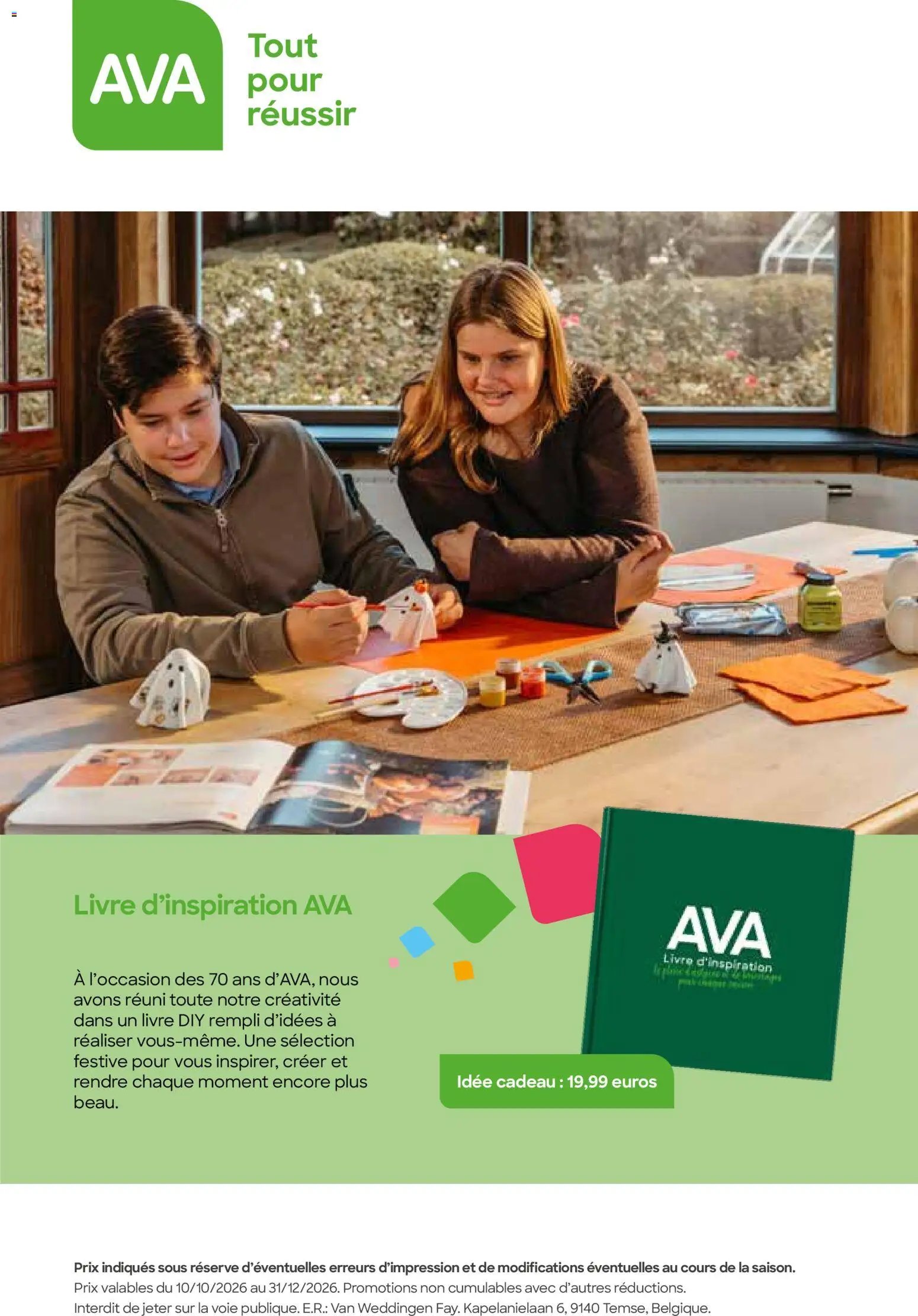 AVA folder vanaf 10/10/2026