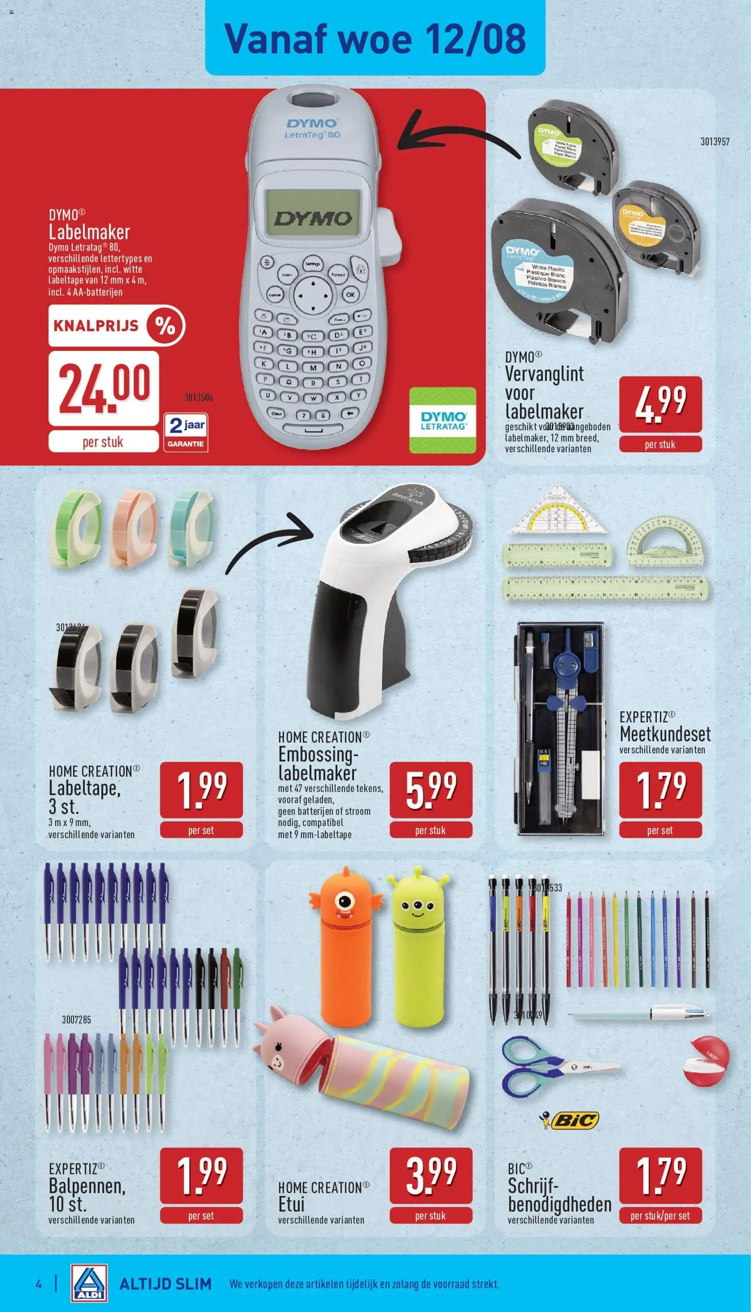 Aldi folder van 10.08.2026 Aldi Folder