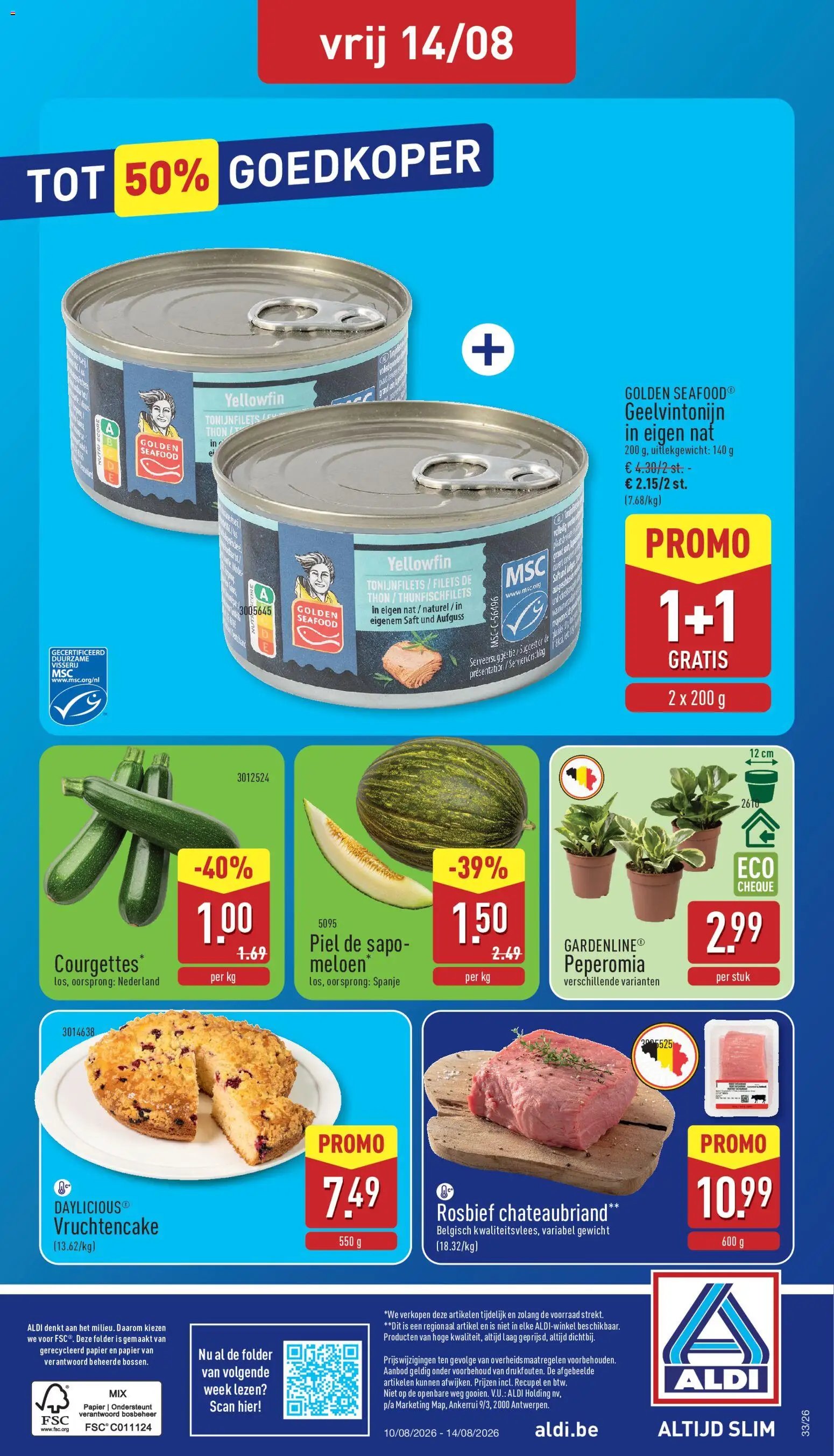 Aldi folder van 10.08.2026 Aldi Folder