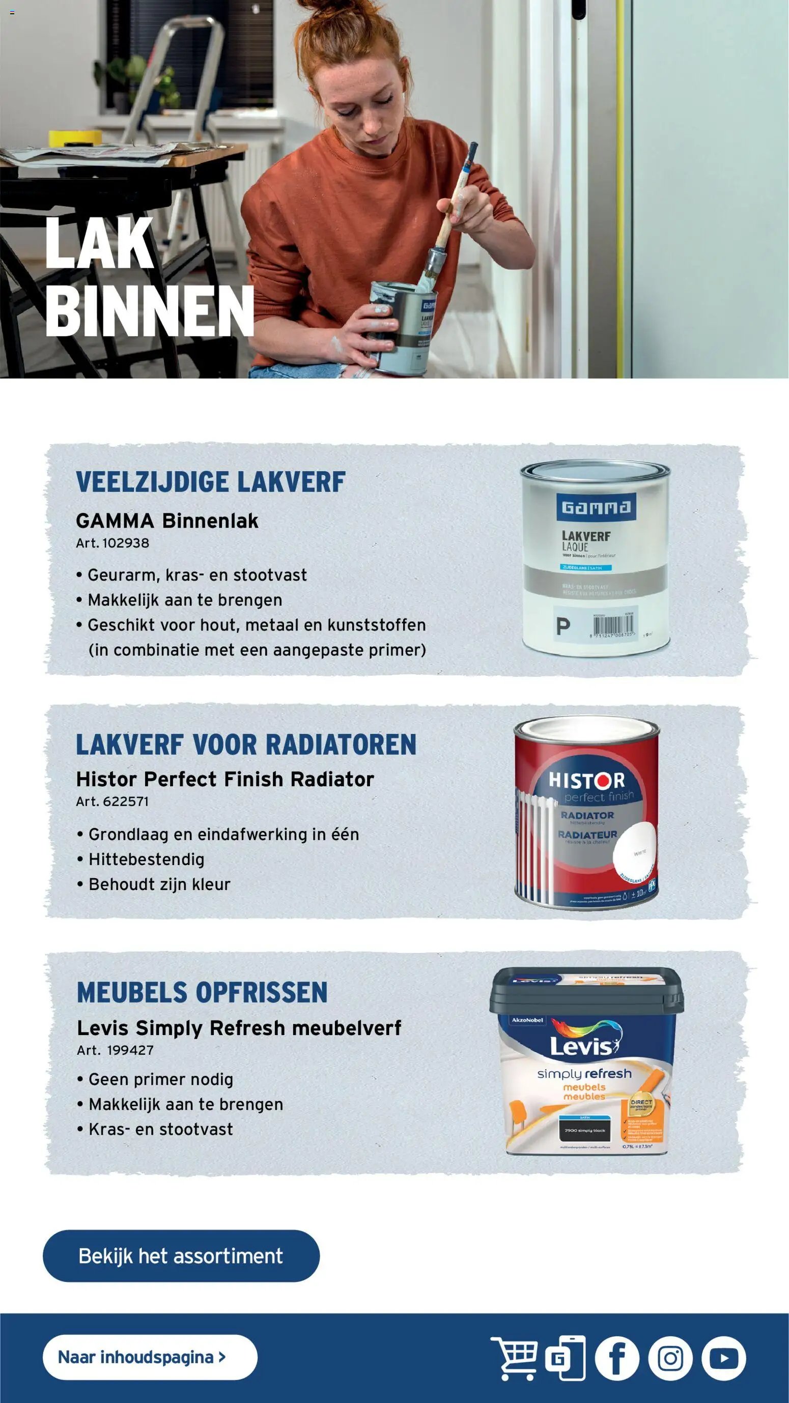 GAMMA folder van 01.07.2026 GAMMA Verfgids