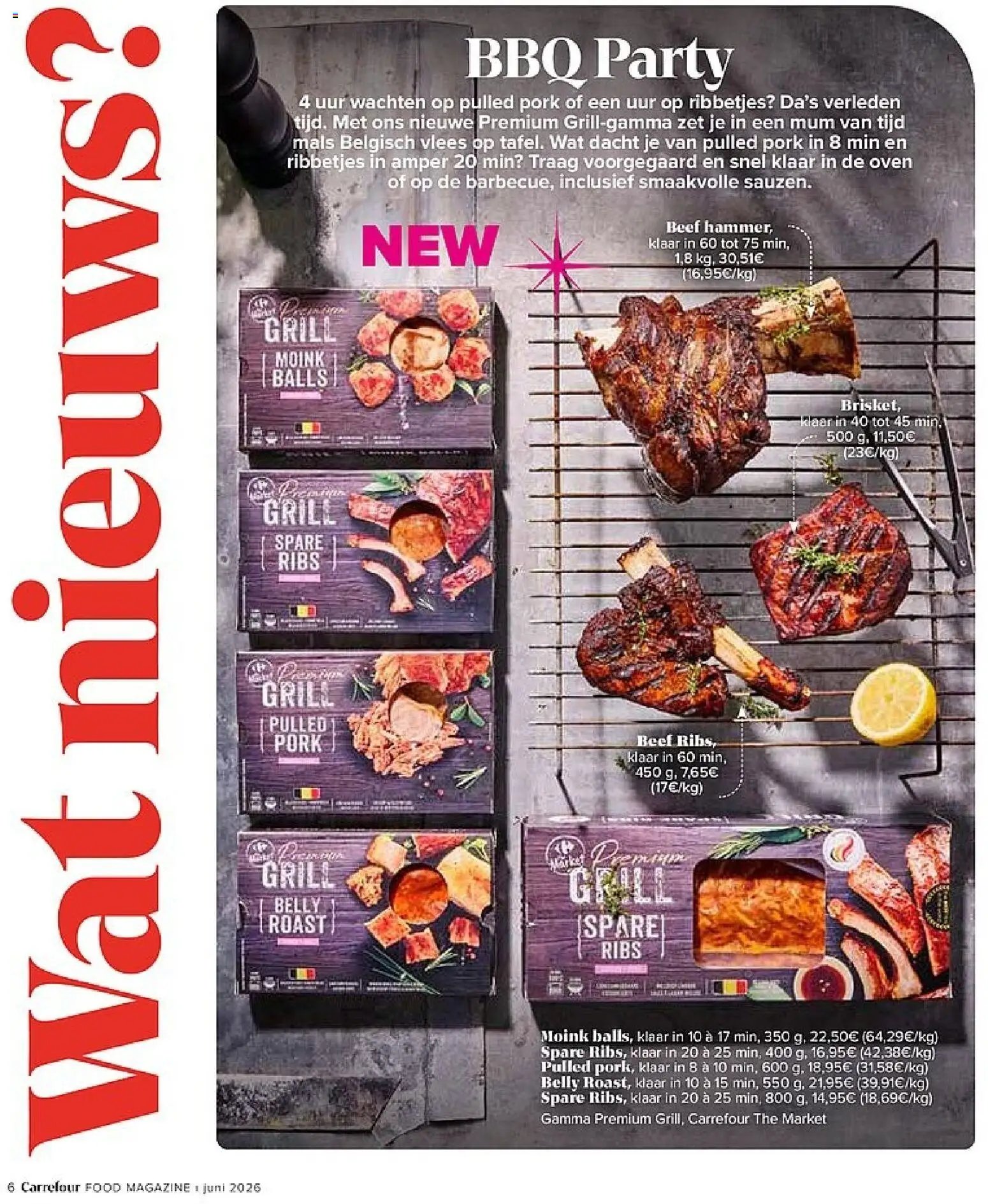 Carrefour folder van 11.06.2026 Carrefour Food Magazine