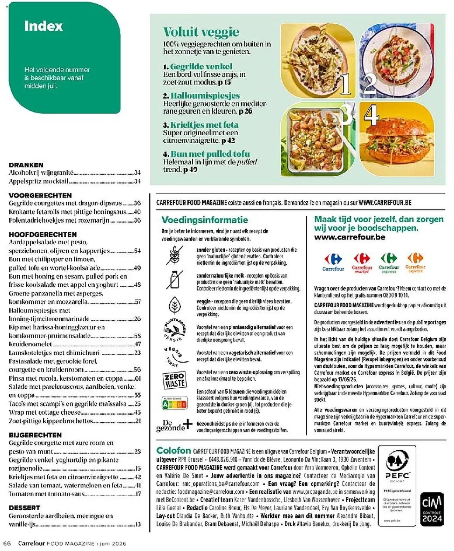 Carrefour folder van 11.06.2026 Carrefour Food Magazine