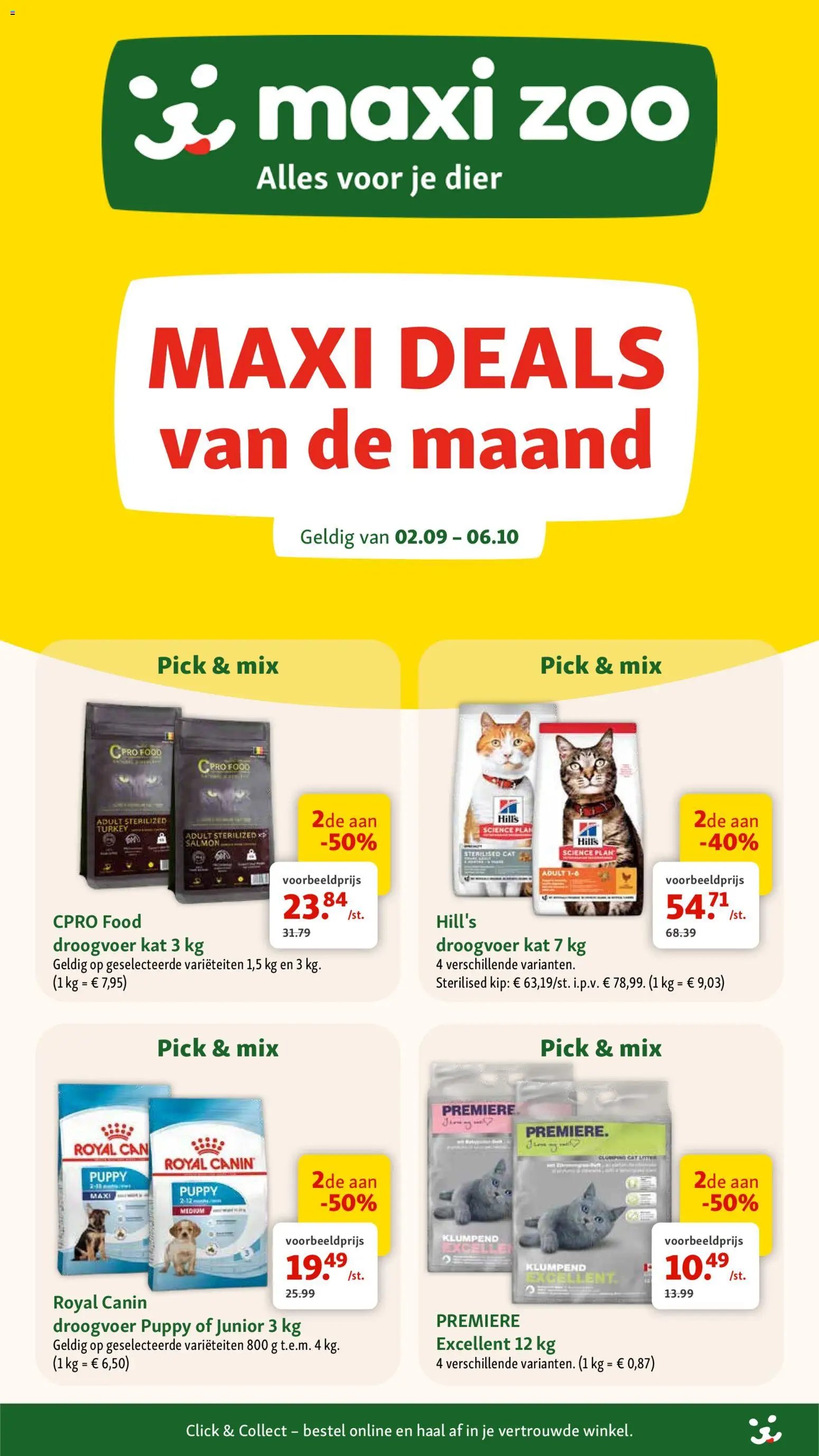 Maxi Zoo folder van 02.09.2026 Maxi Zoo Folder