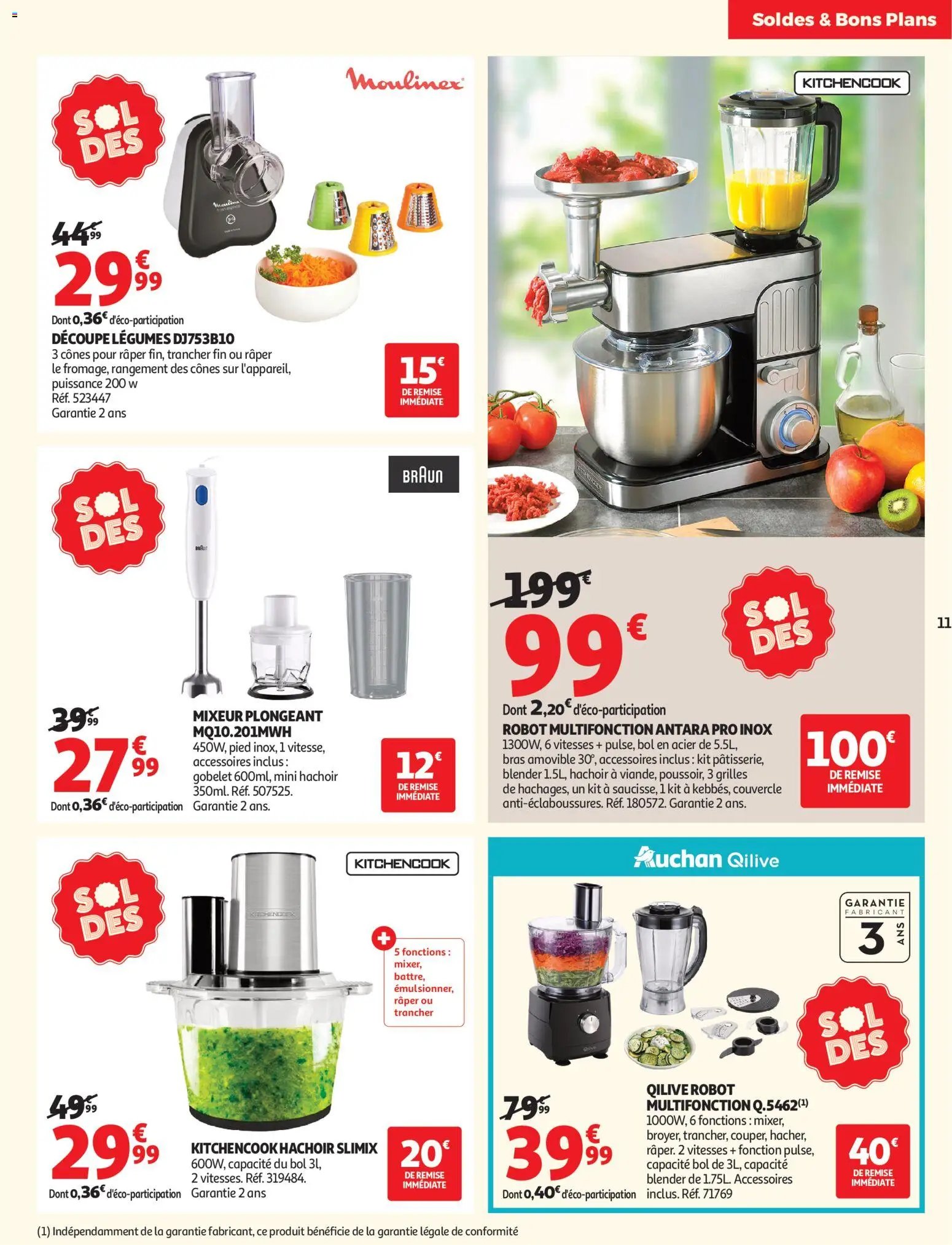 Auchan folder van 24.06.2026 Auchan Soldes d'été