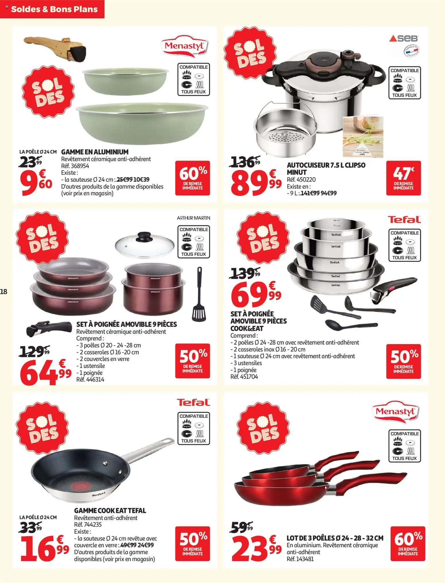 Auchan folder van 24.06.2026 Auchan Soldes d'été