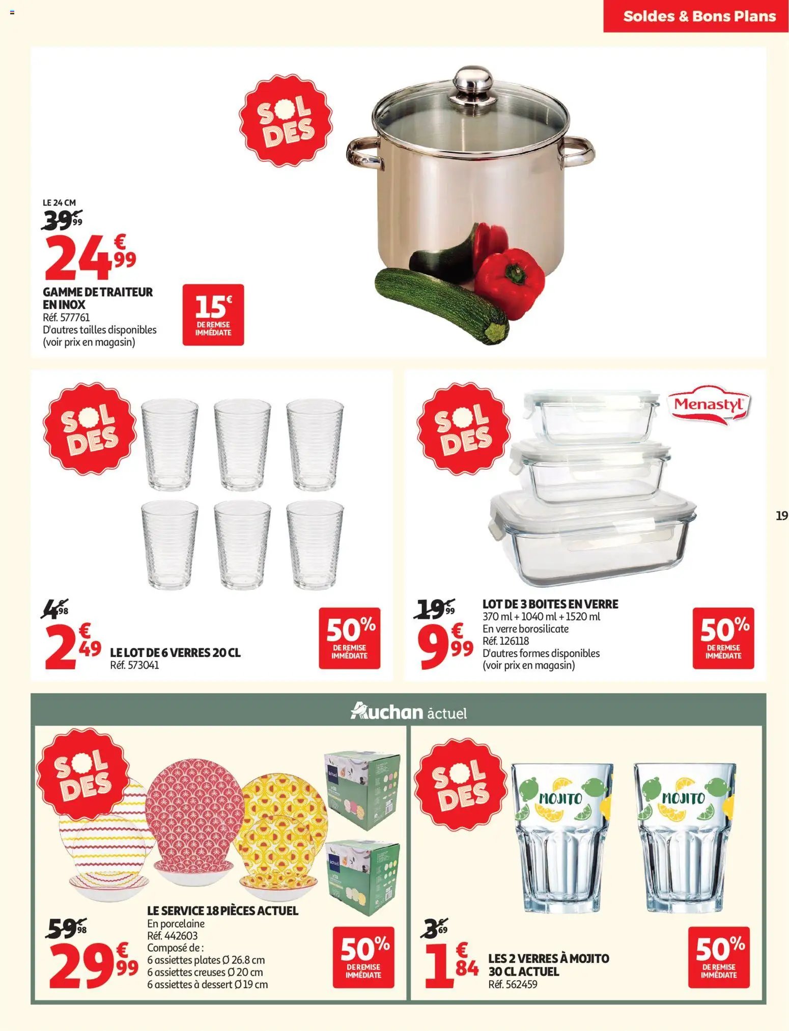 Auchan folder van 24.06.2026 Auchan Soldes d'été