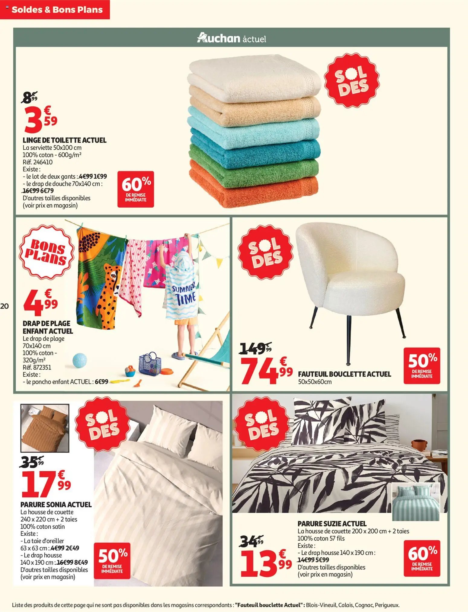 Auchan folder van 24.06.2026 Auchan Soldes d'été