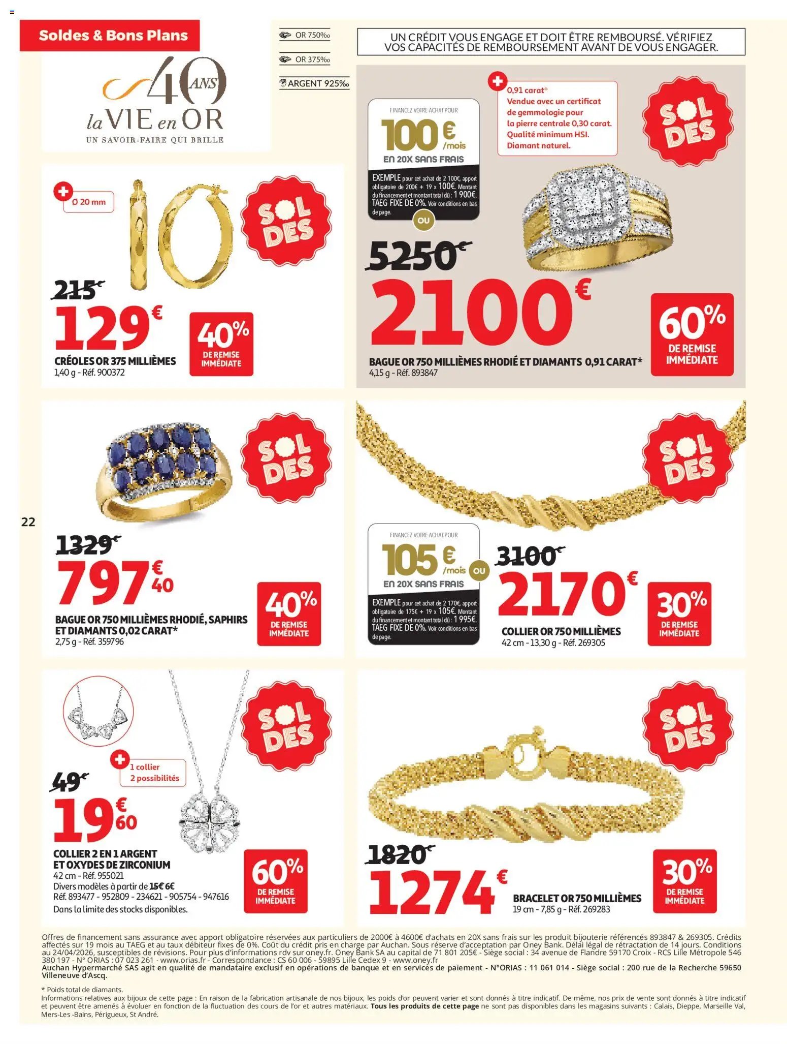 Auchan folder van 24.06.2026 Auchan Soldes d'été
