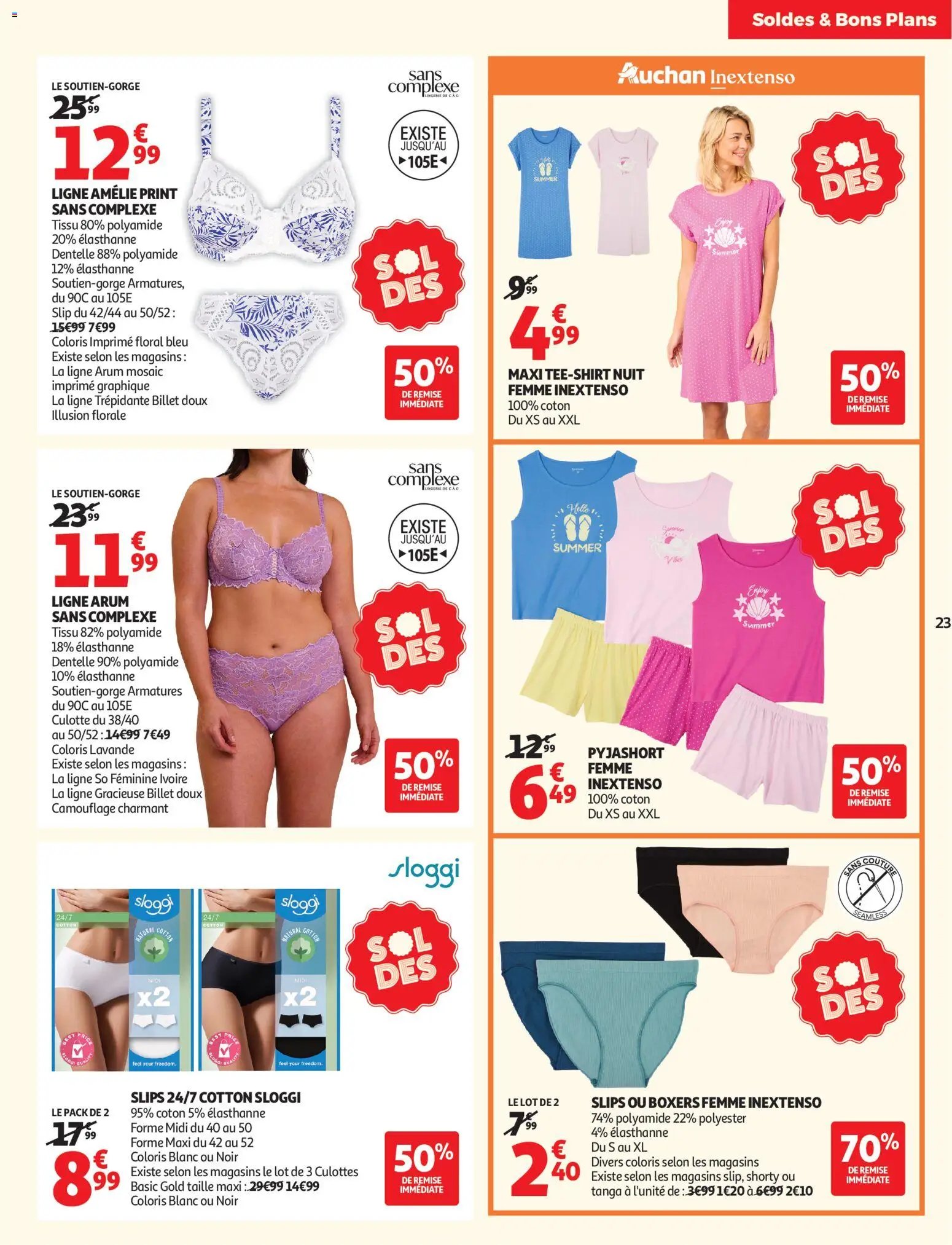 Auchan folder van 24.06.2026 Auchan Soldes d'été