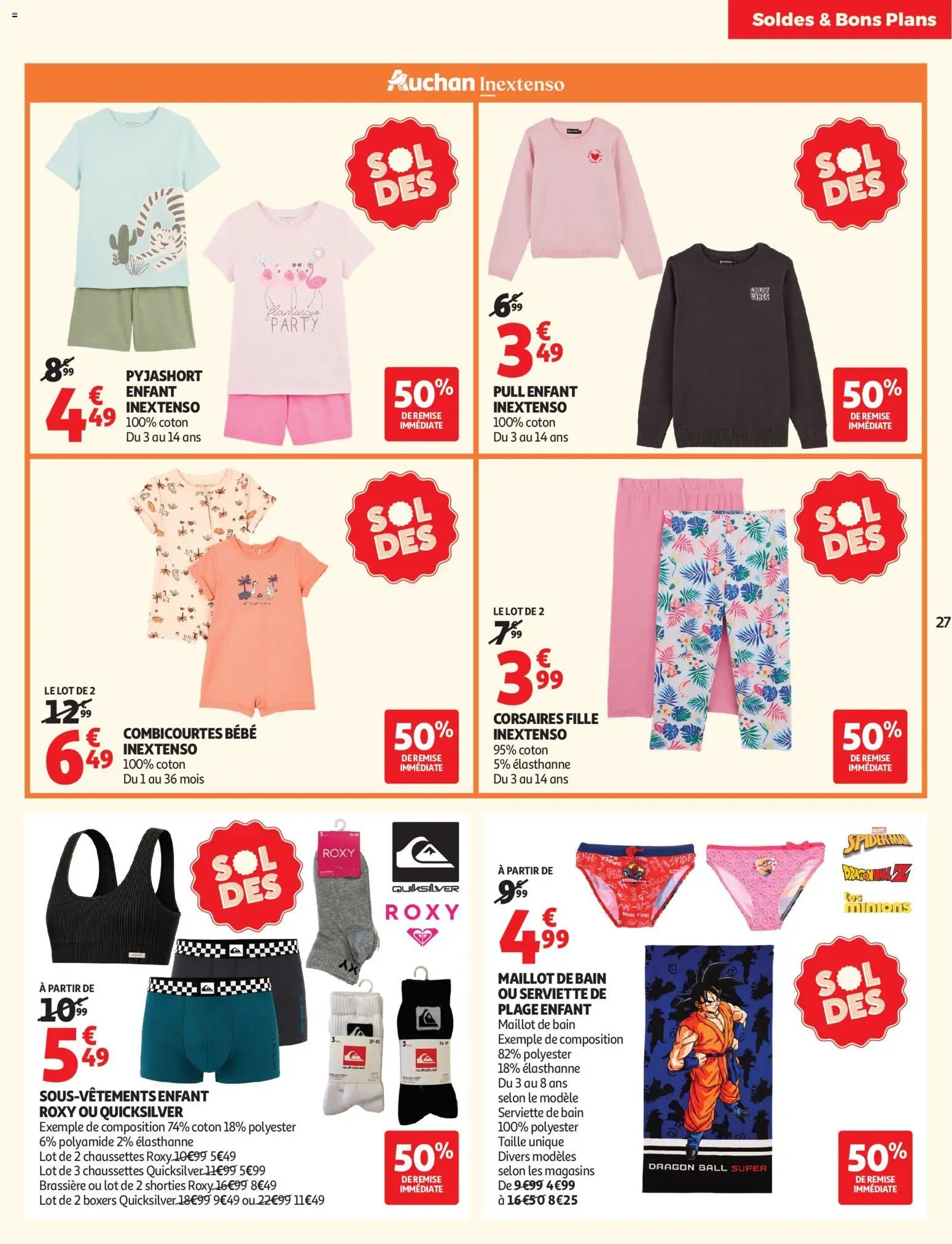 Auchan folder van 24.06.2026 Auchan Soldes d'été