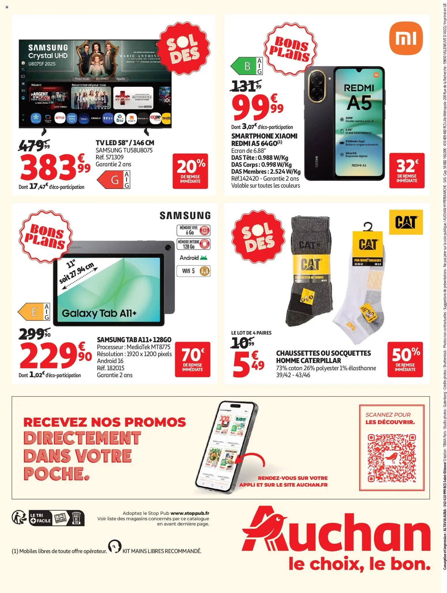 Auchan folder van 24.06.2026 Auchan Soldes d'été