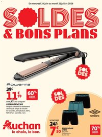 Auchan folder van 24.06.2026 Auchan Soldes d'été