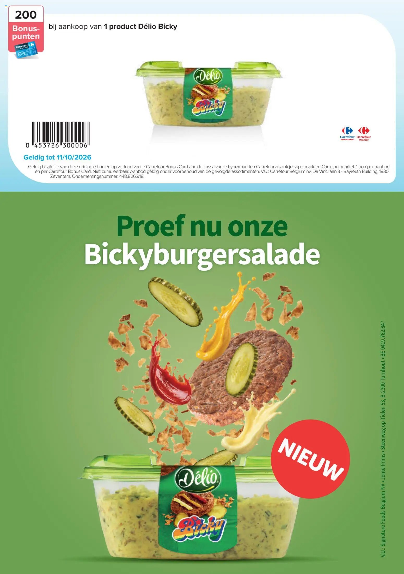 Carrefour folder van 14.09.2026 Carrefour Folder E-coupons