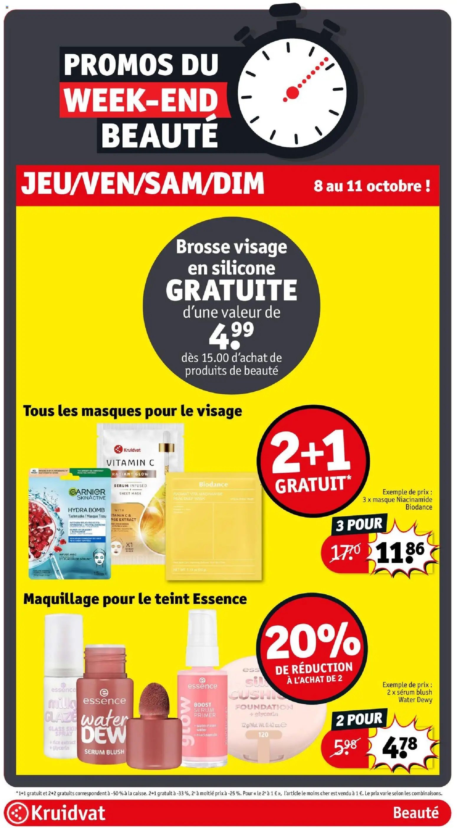 Kruidvat folder van 06.10.2026 Kruidvat Publicité