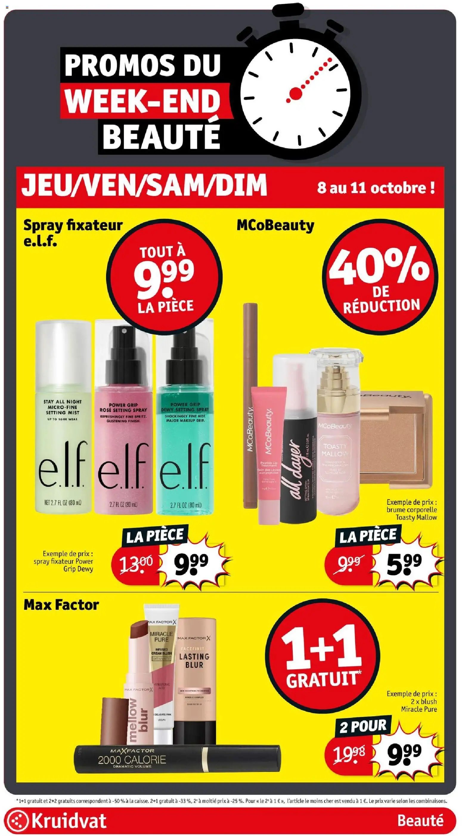 Kruidvat folder van 06.10.2026 Kruidvat Publicité