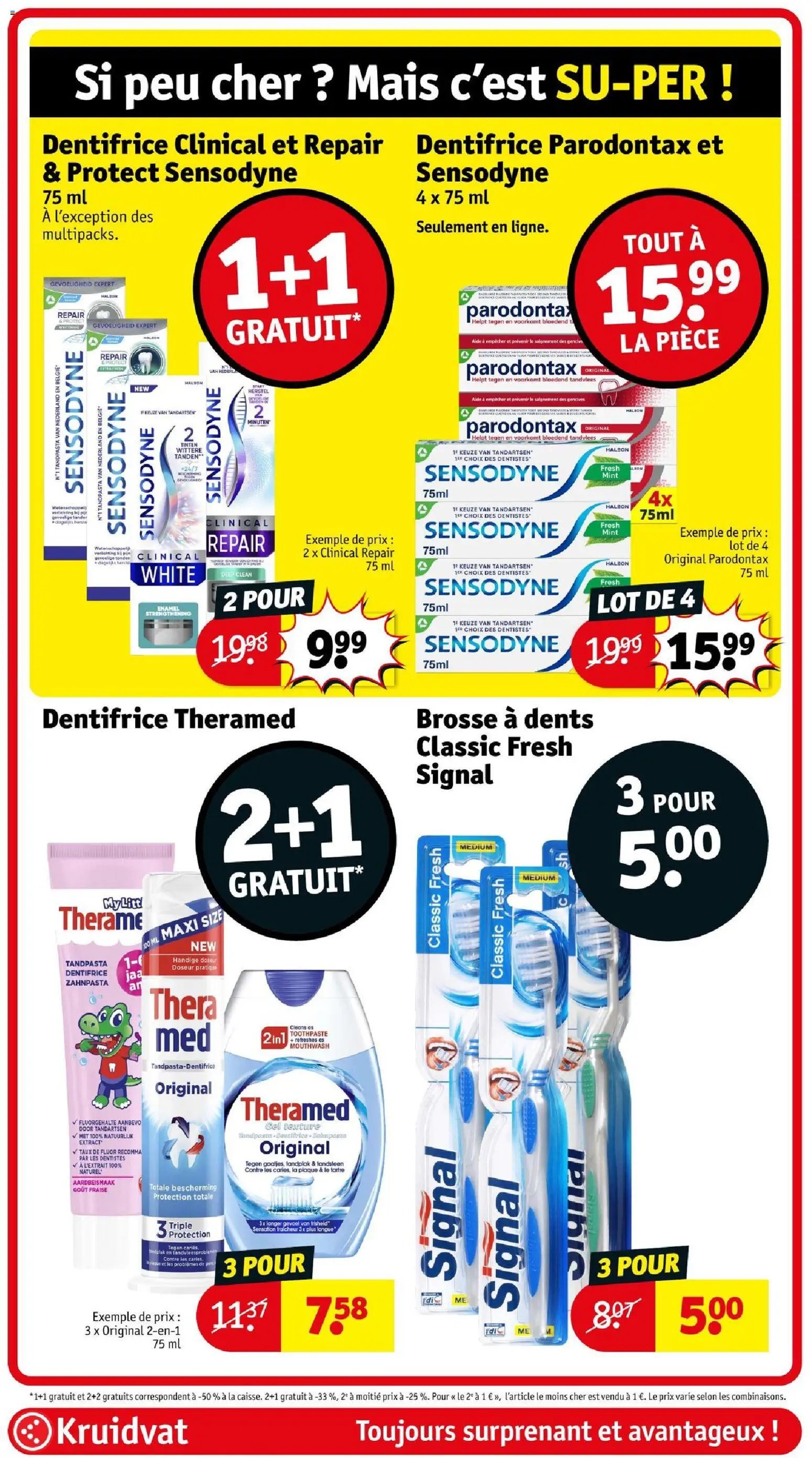 Kruidvat folder van 06.10.2026 Kruidvat Publicité