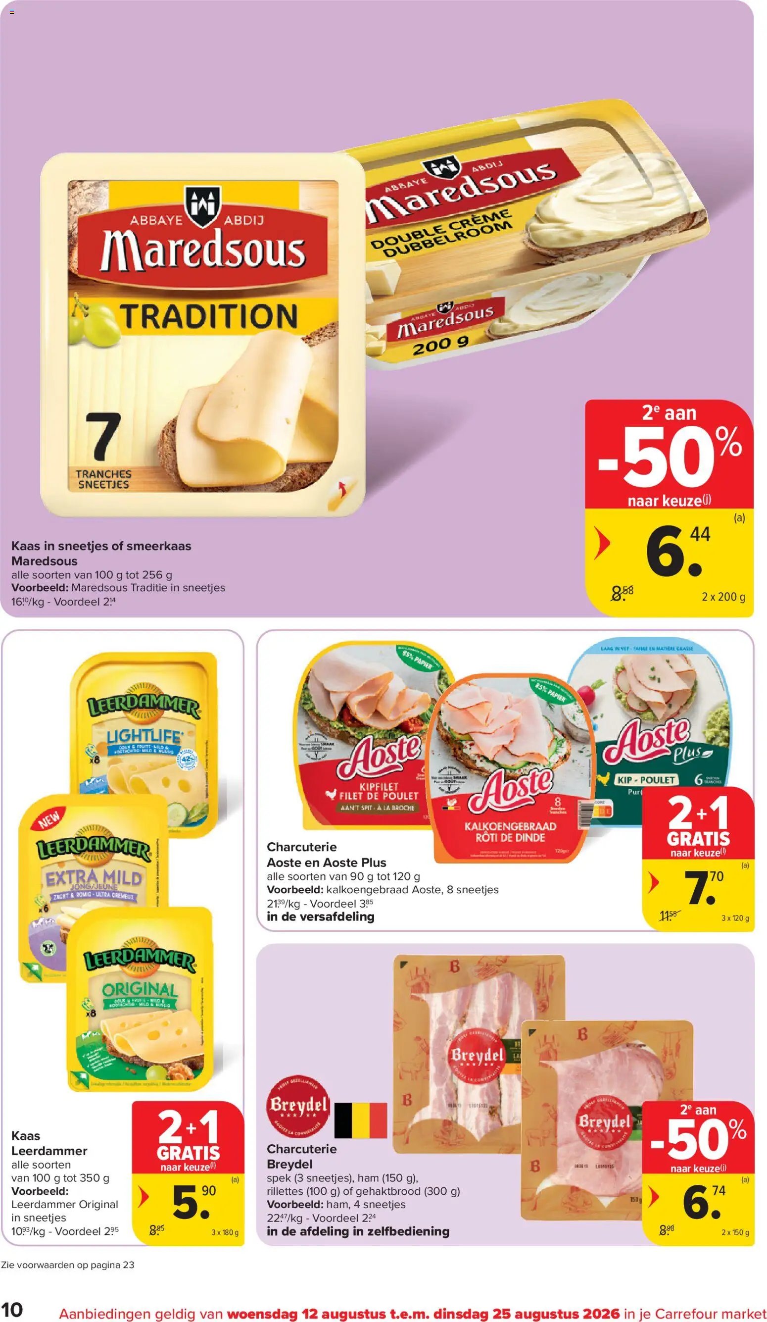 Carrefour market folder van 12.08.2026 Carrefour market folder week 33