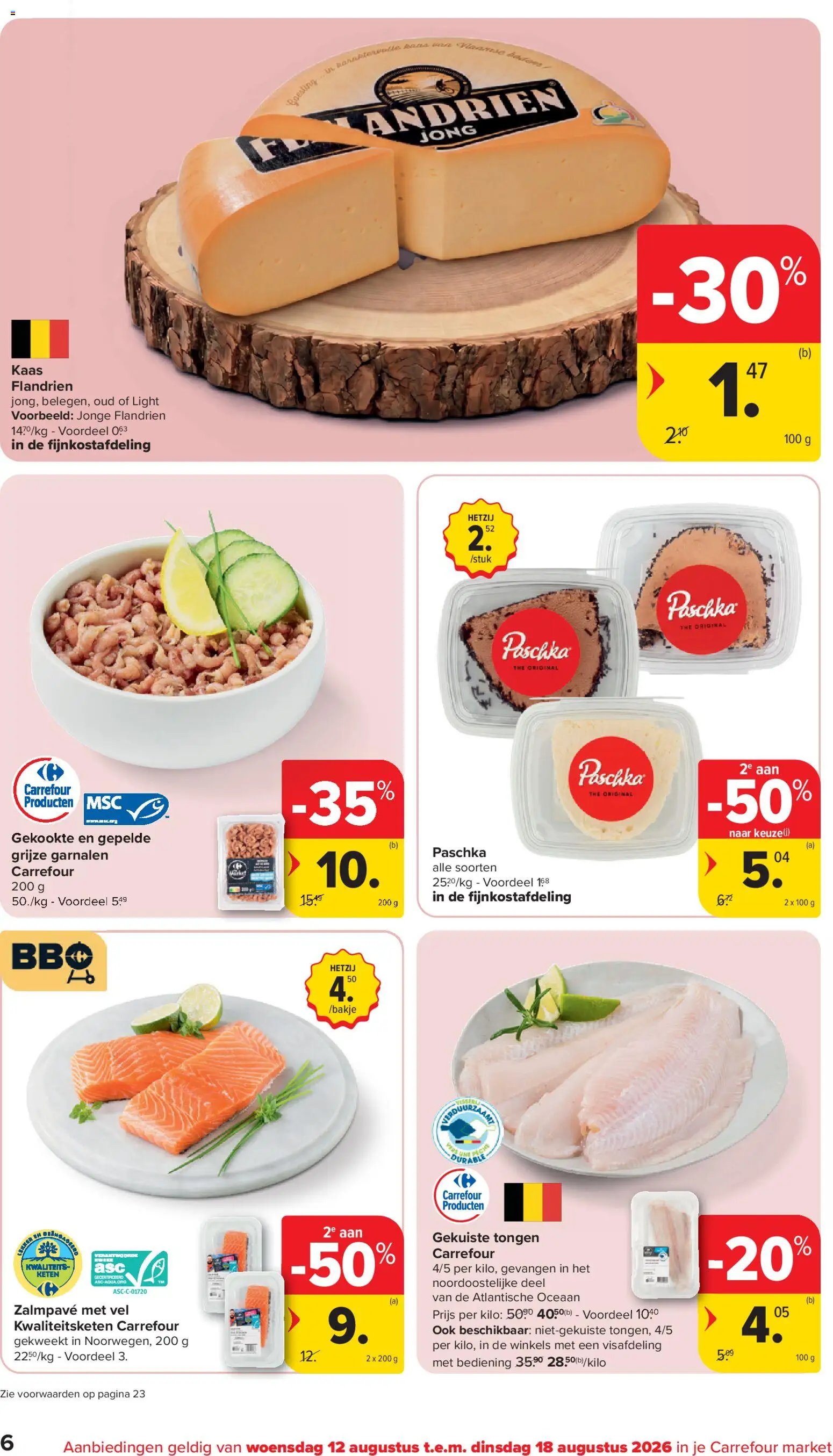 Carrefour market folder van 12.08.2026 Carrefour market folder week 33