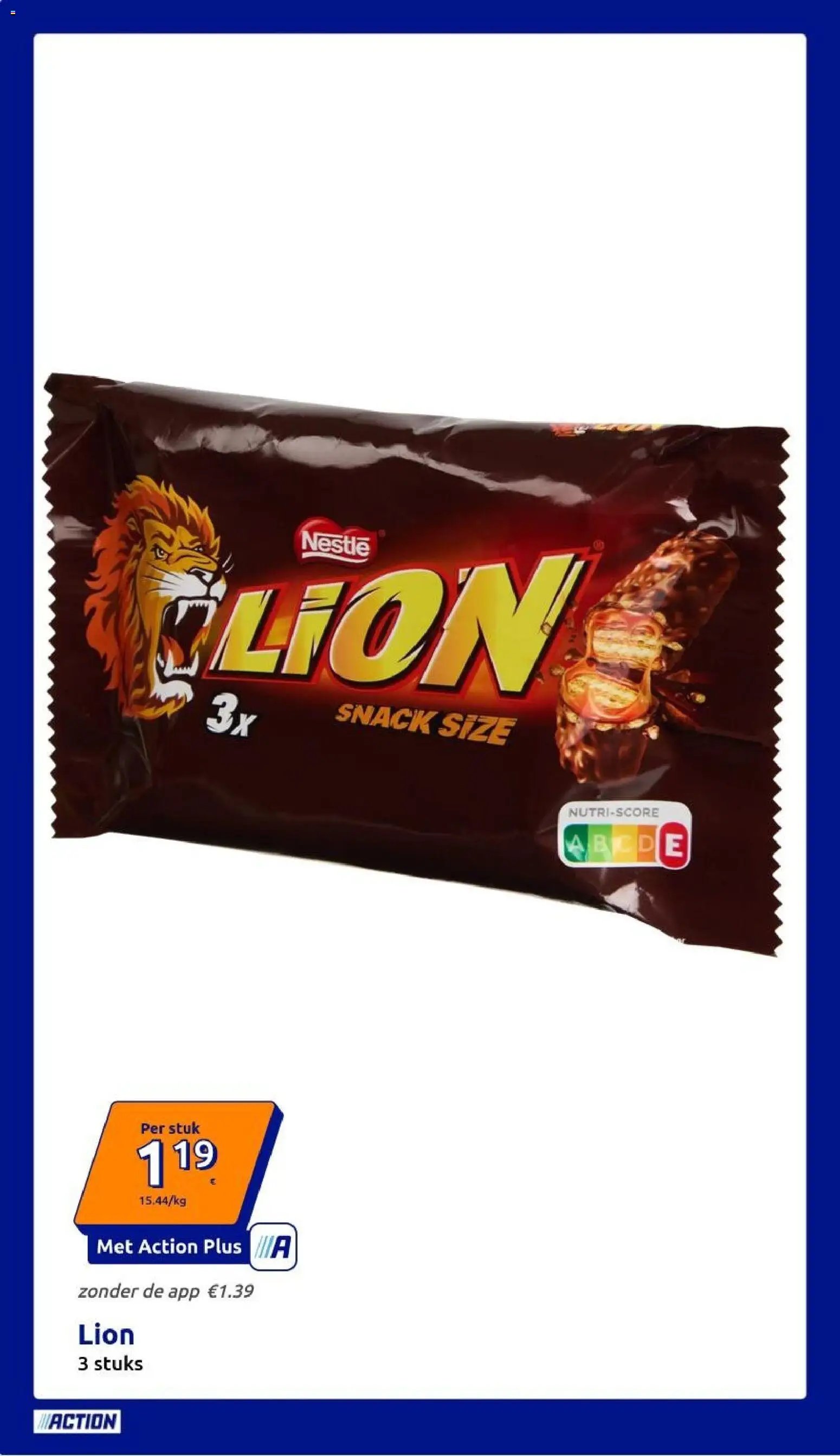 Action folder vanaf 28/10/2026 - volgende week België