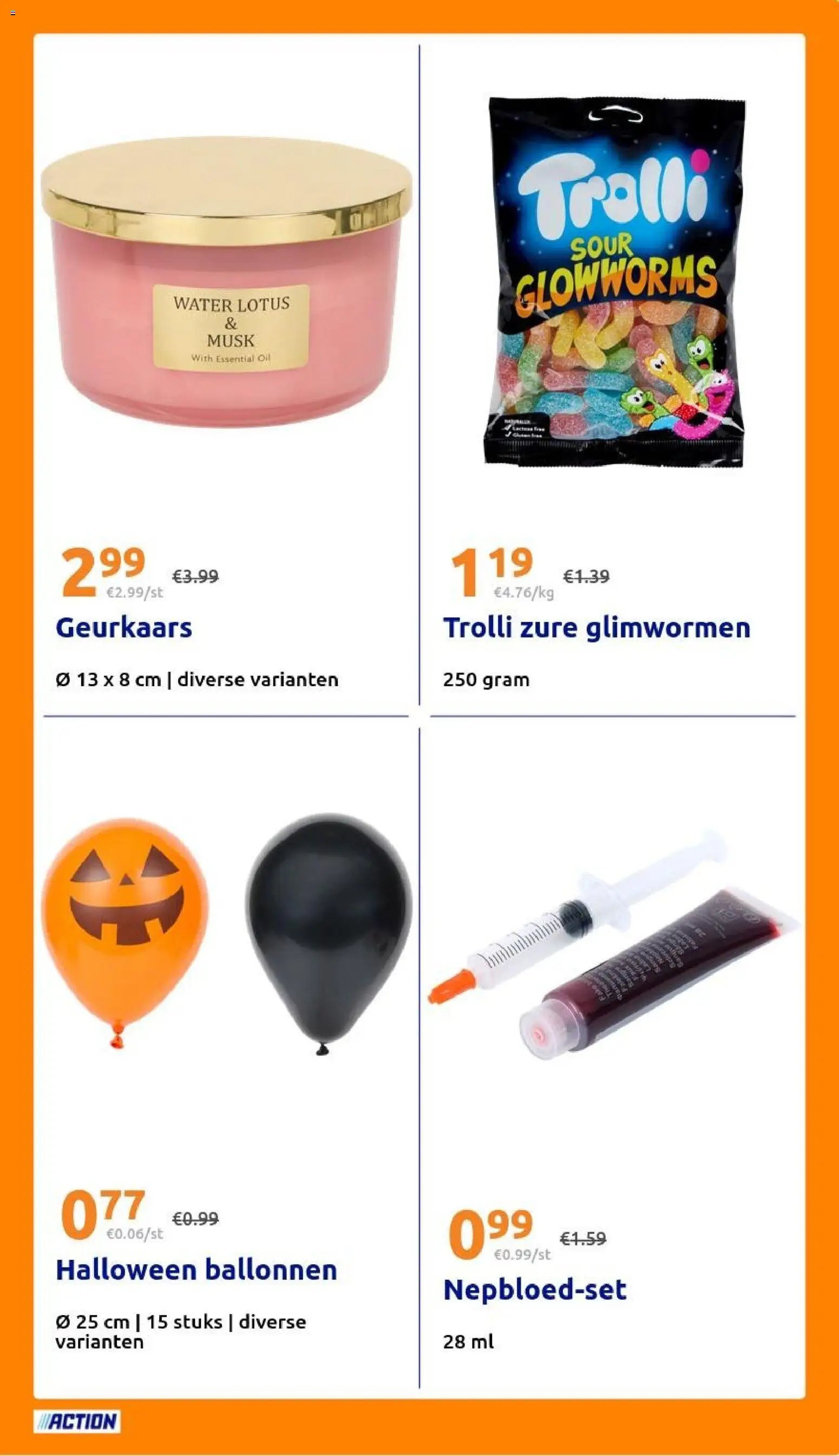 Action folder vanaf 28/10/2026 - volgende week België