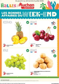 Auchan folder van 02.07.2026 Auchan Les bons plan du week end dans votre super