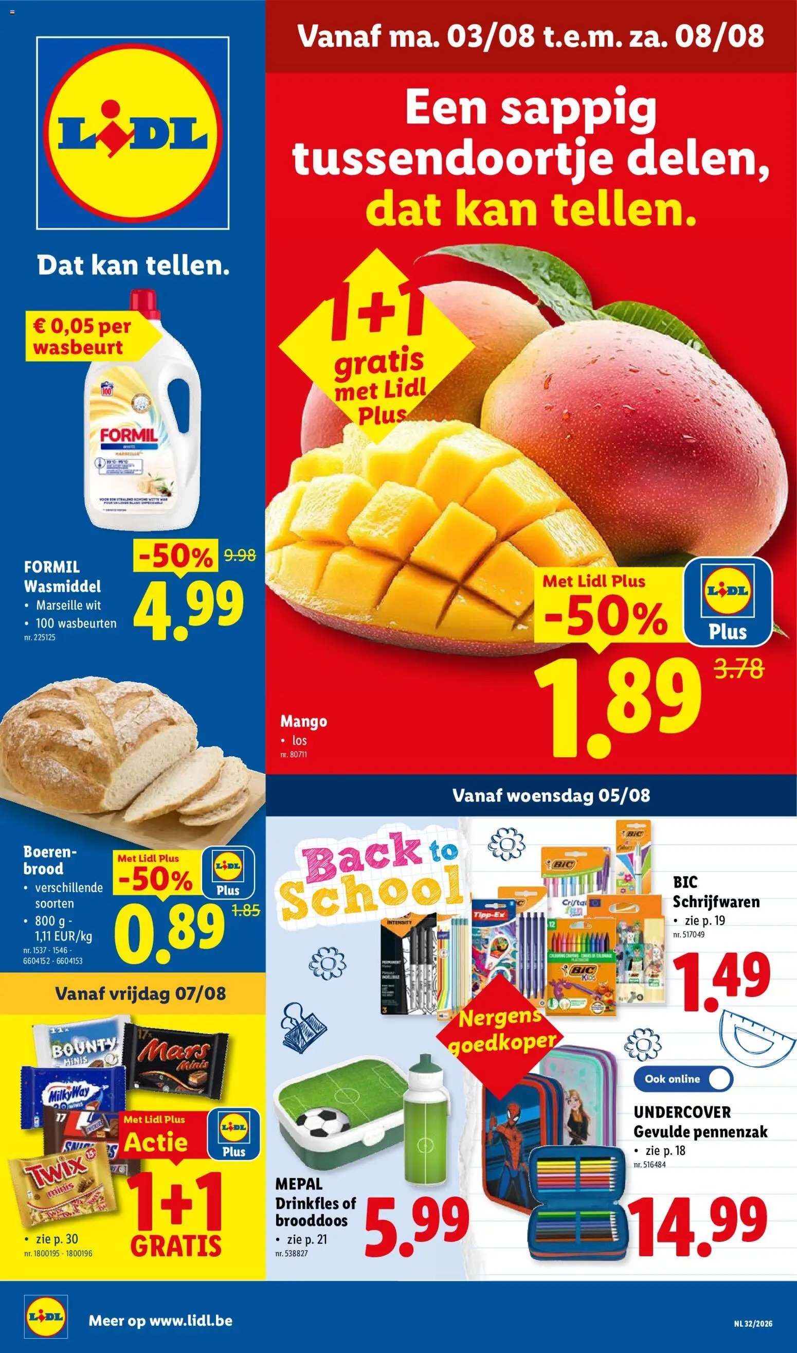 Lidl folder van 03.08.2026 Lidl Folder week 32