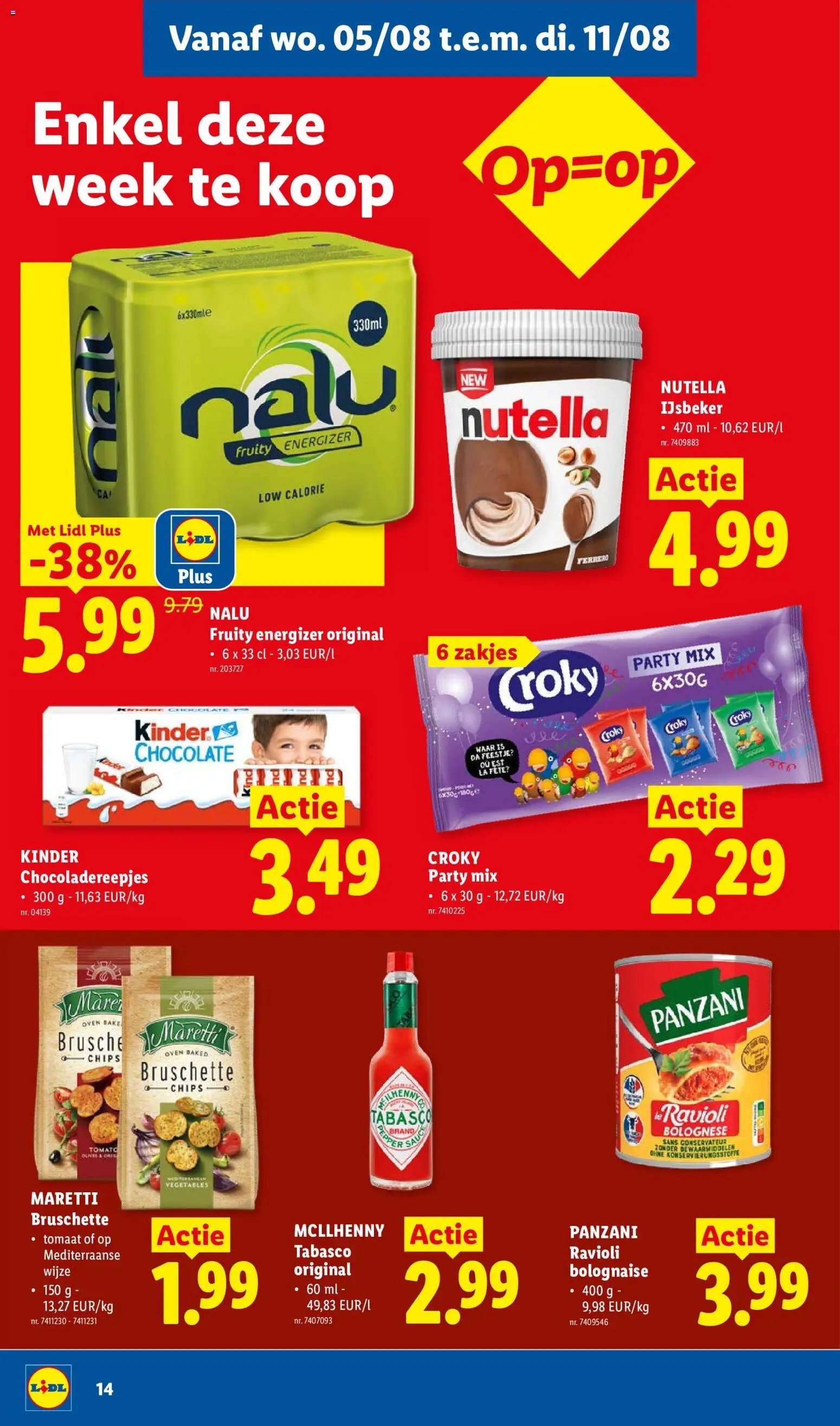 Lidl folder van 03.08.2026 Lidl Folder week 32