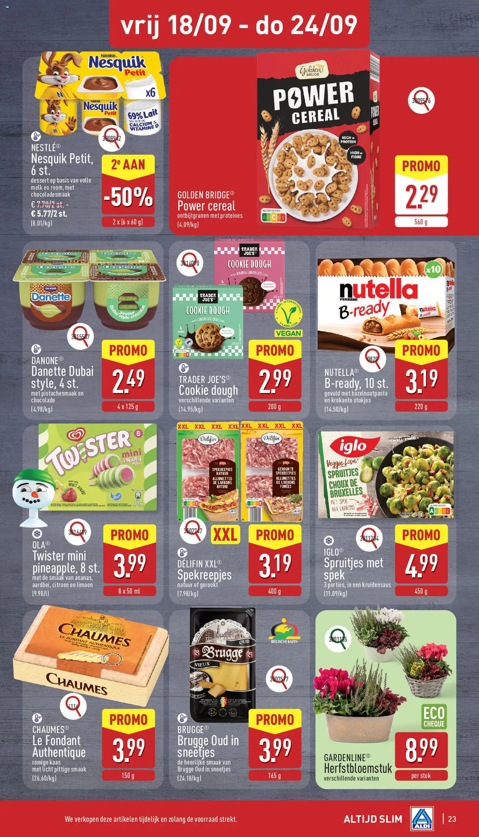 Aldi folder van 14.09.2026 Aldi folder week 38