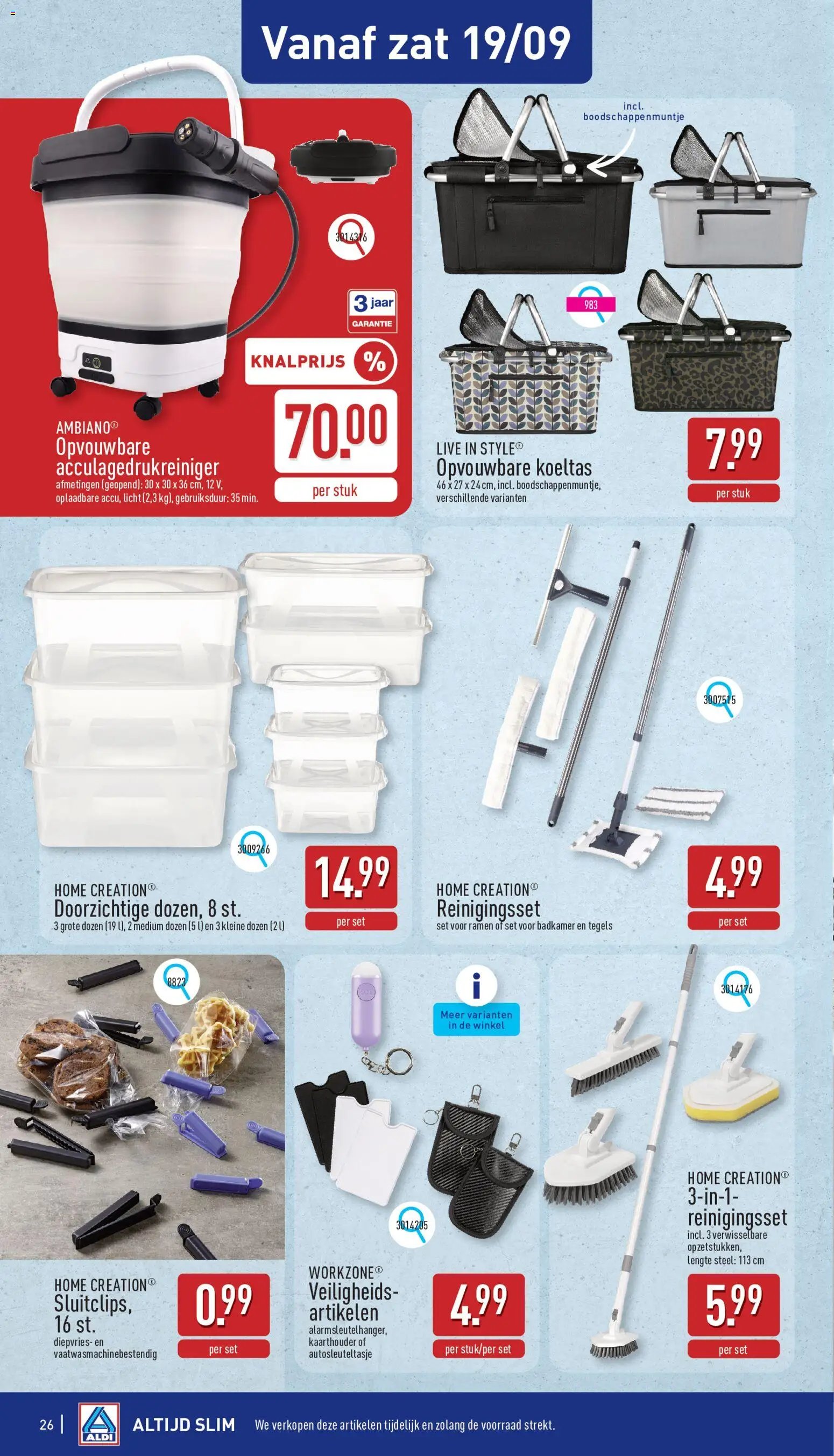 Aldi folder van 14.09.2026 Aldi folder week 38