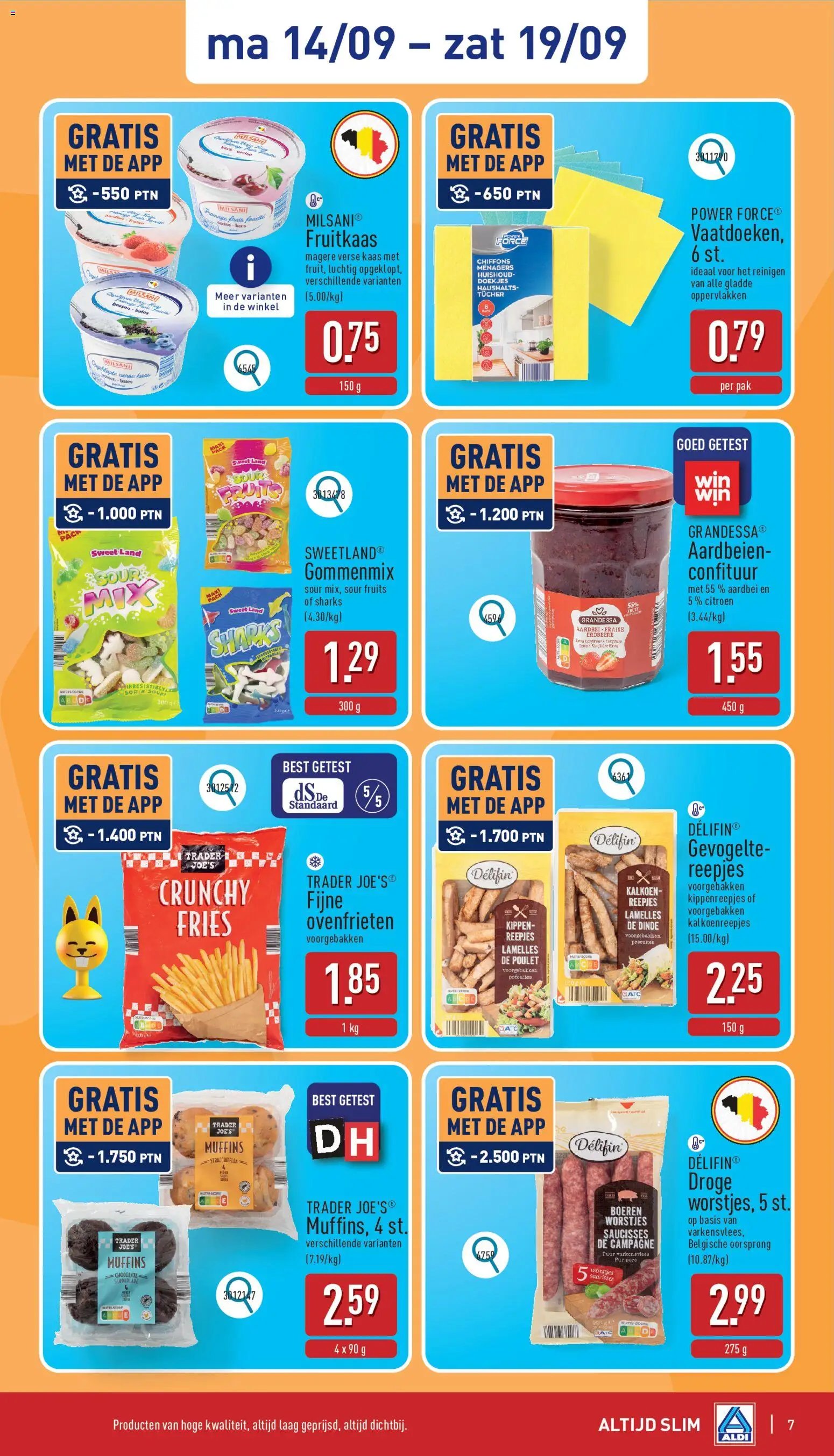 Aldi folder van 14.09.2026 Aldi folder week 38