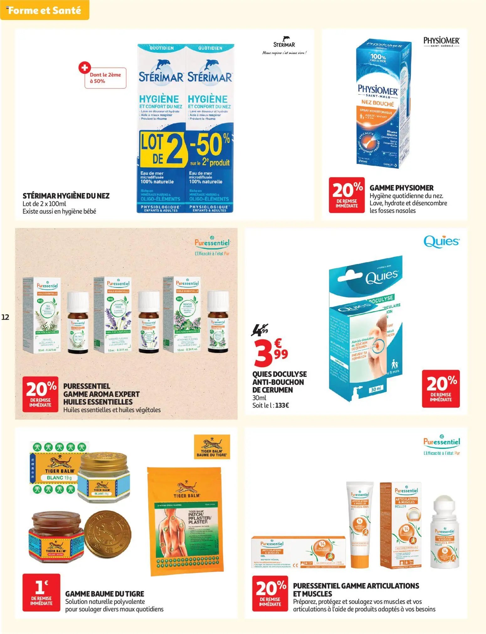 Auchan folder van 01.09.2026 Auchan Parapharmacie, beauté