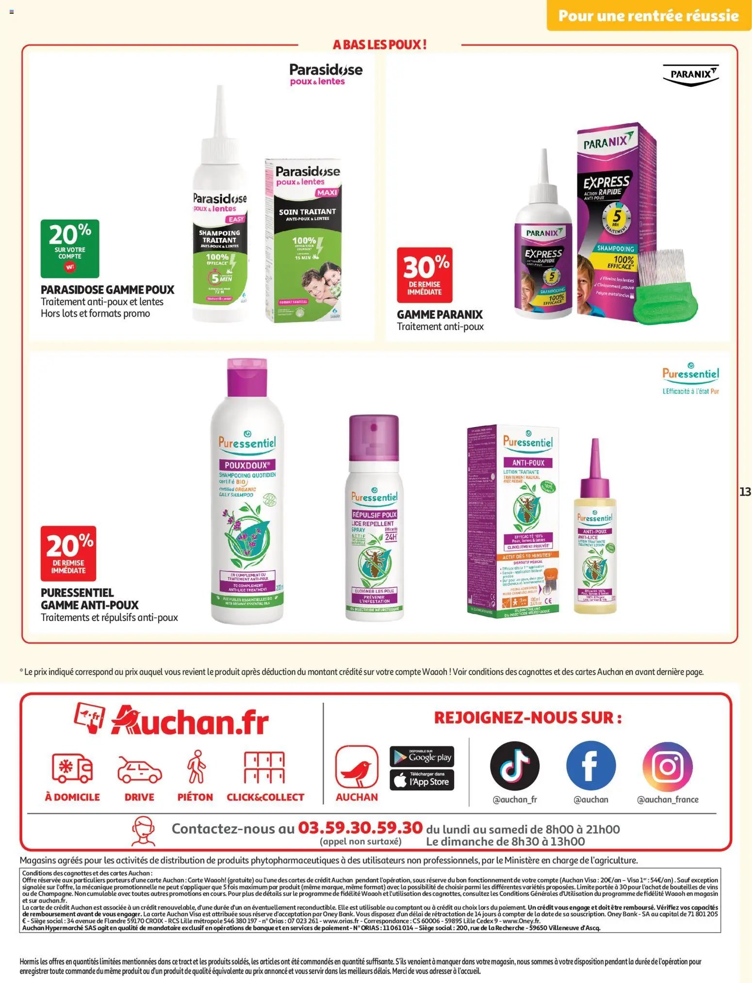 Auchan folder van 01.09.2026 Auchan Parapharmacie, beauté