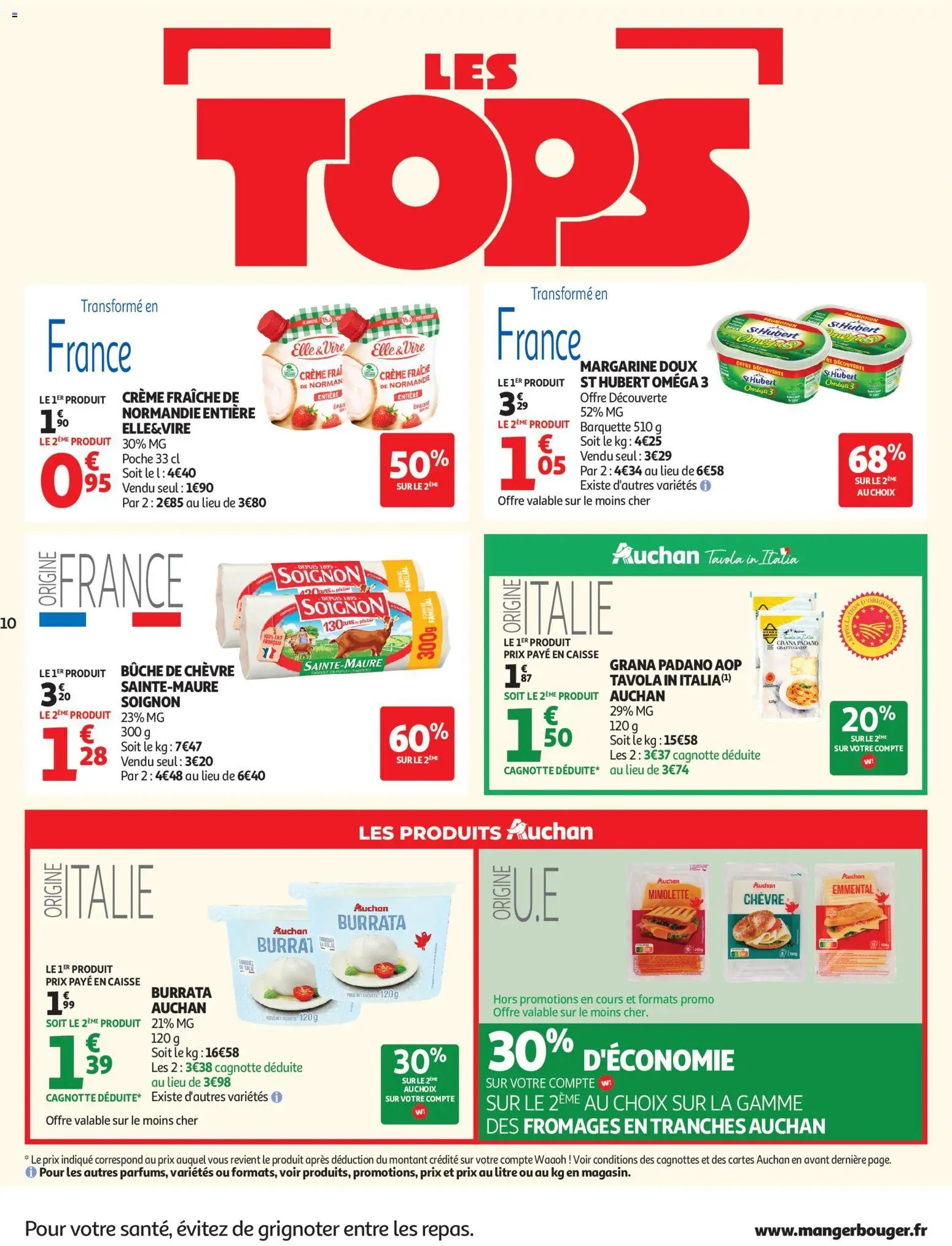 Auchan folder van 04.08.2026 Auchan Halles, tops supers