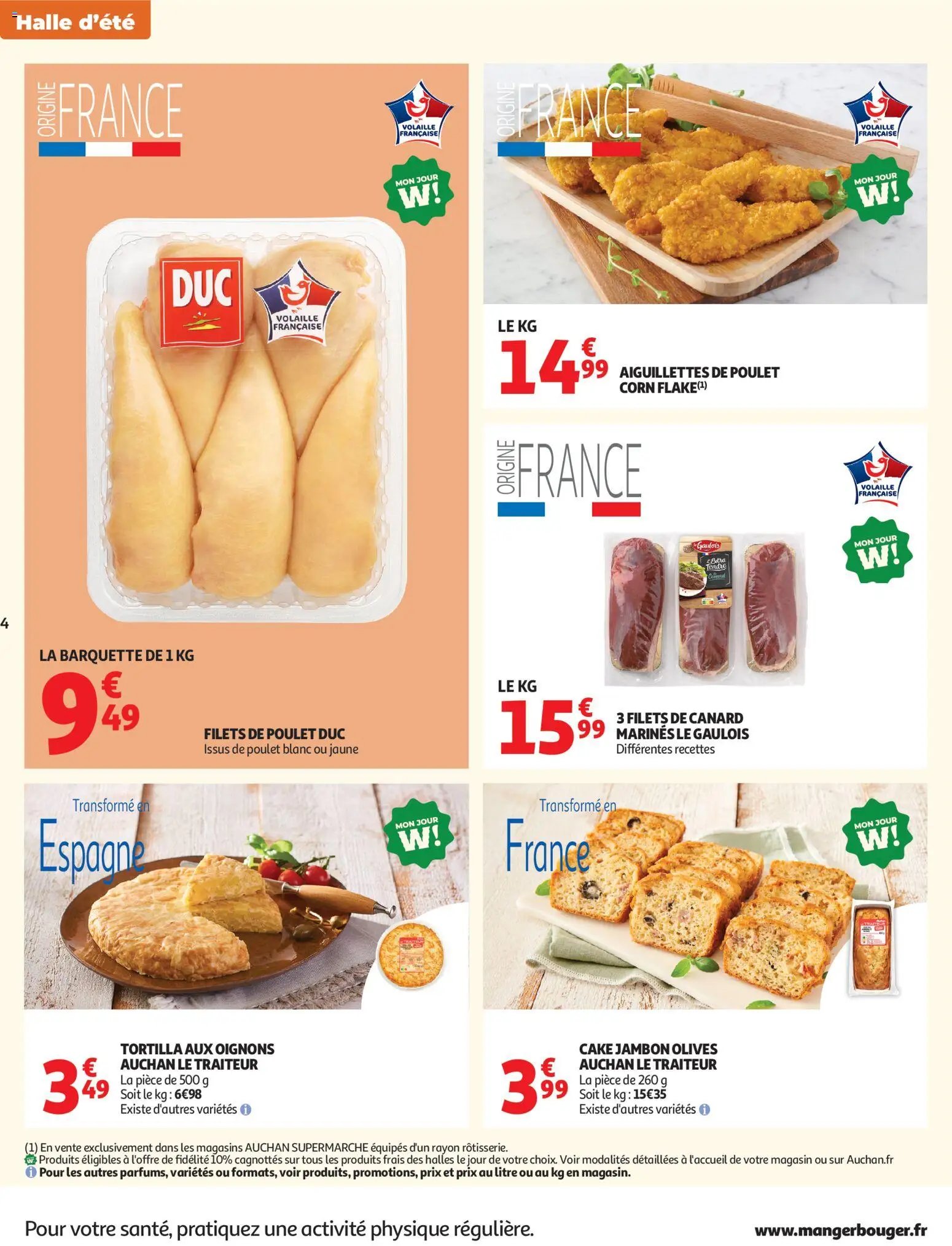 Auchan folder van 04.08.2026 Auchan Halles, tops supers