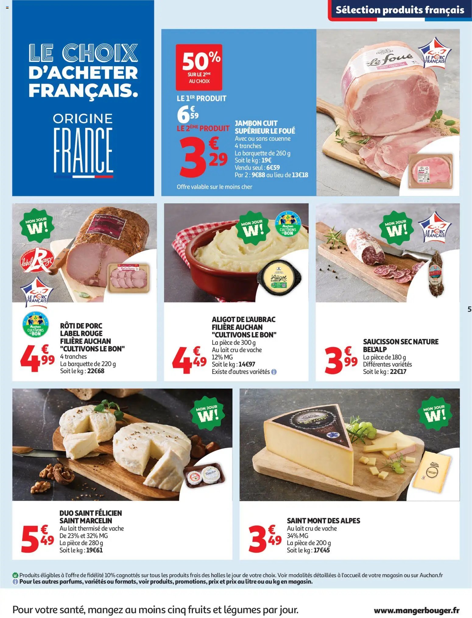 Auchan folder van 04.08.2026 Auchan Halles, tops supers
