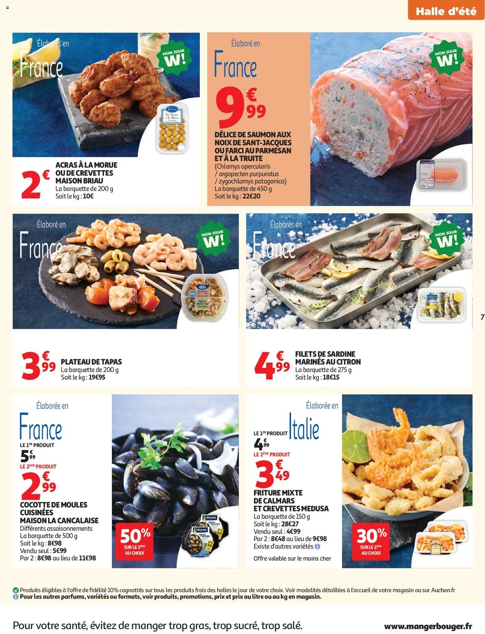 Auchan folder van 04.08.2026 Auchan Halles, tops supers