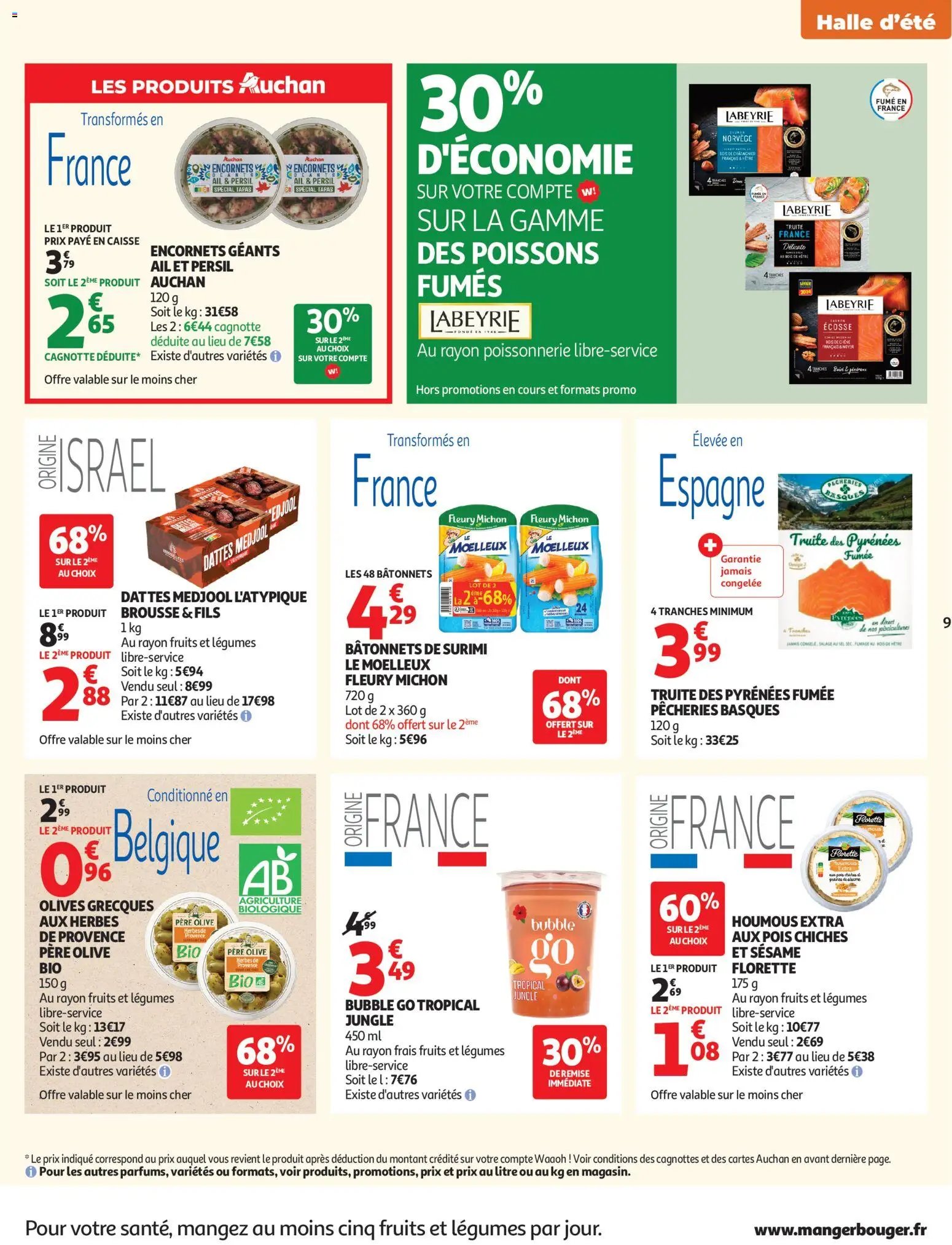 Auchan folder van 04.08.2026 Auchan Halles, tops supers