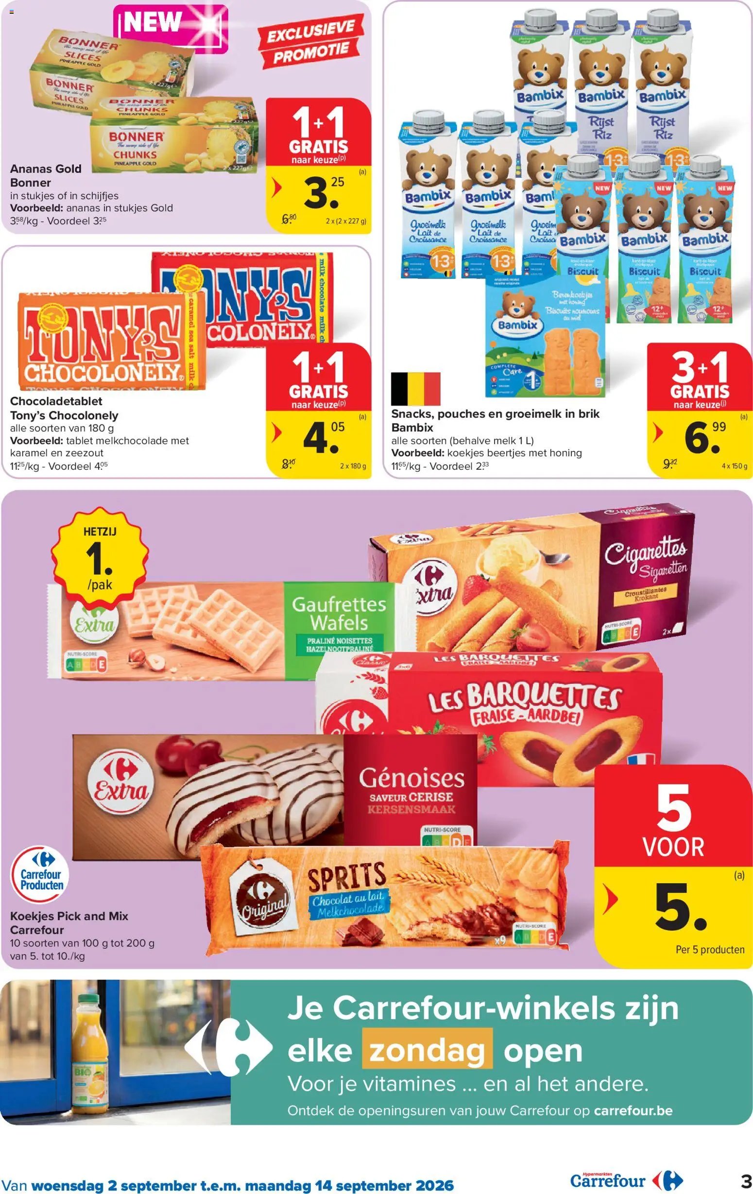 Carrefour folder van 02.09.2026 Carrefour folder week 36
