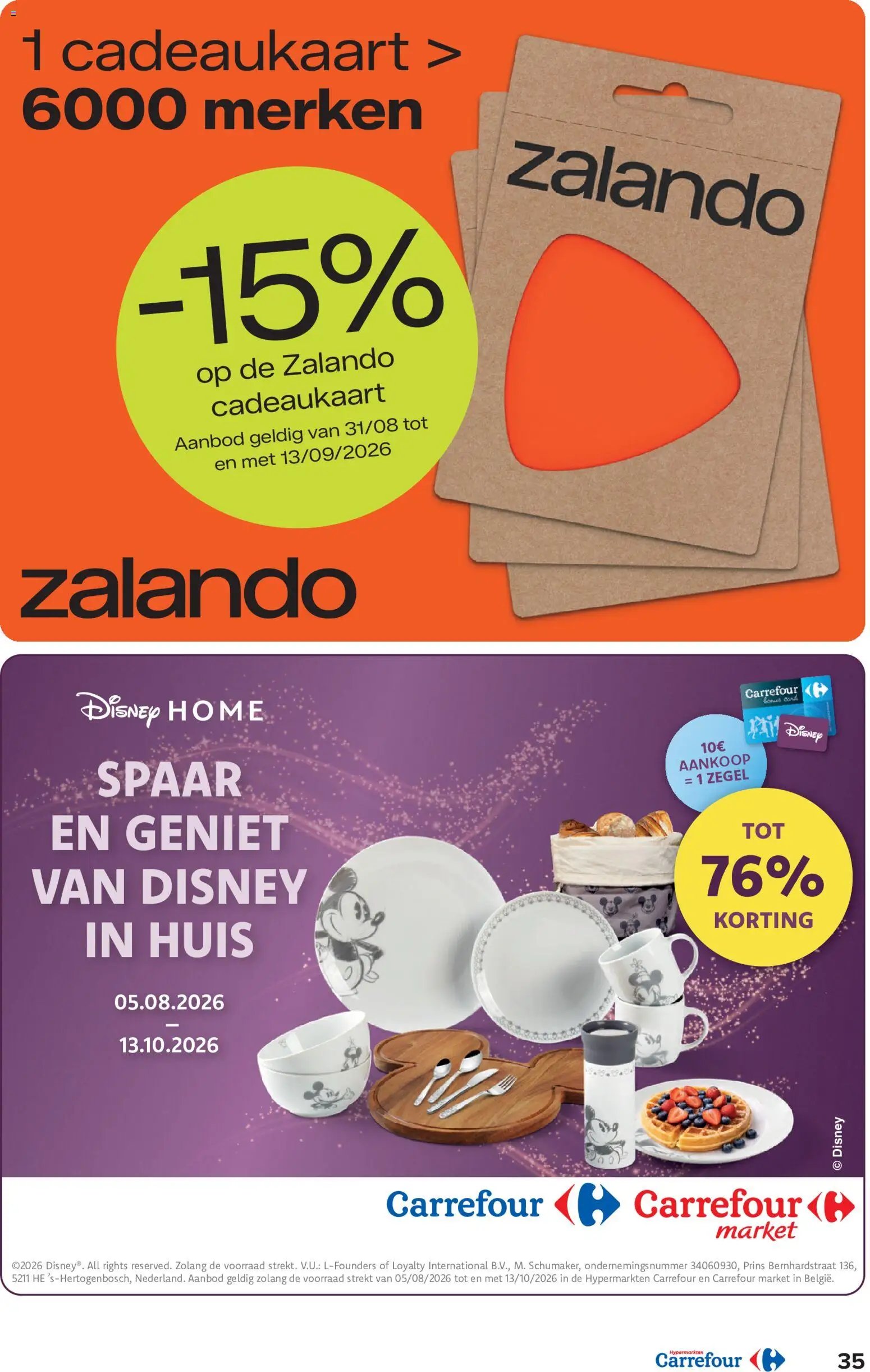 Carrefour folder van 02.09.2026 Carrefour folder week 36