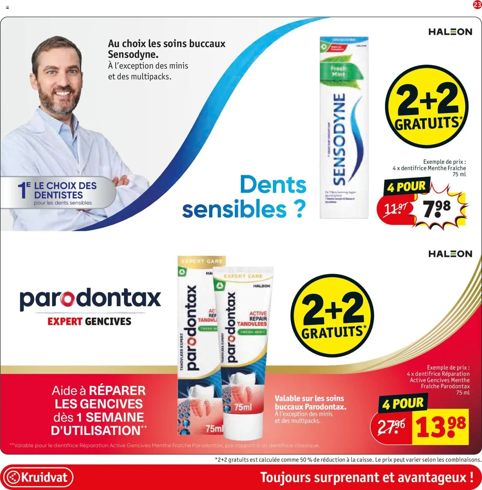 Kruidvat folder van 22.09.2026 Kruidvat Publicité